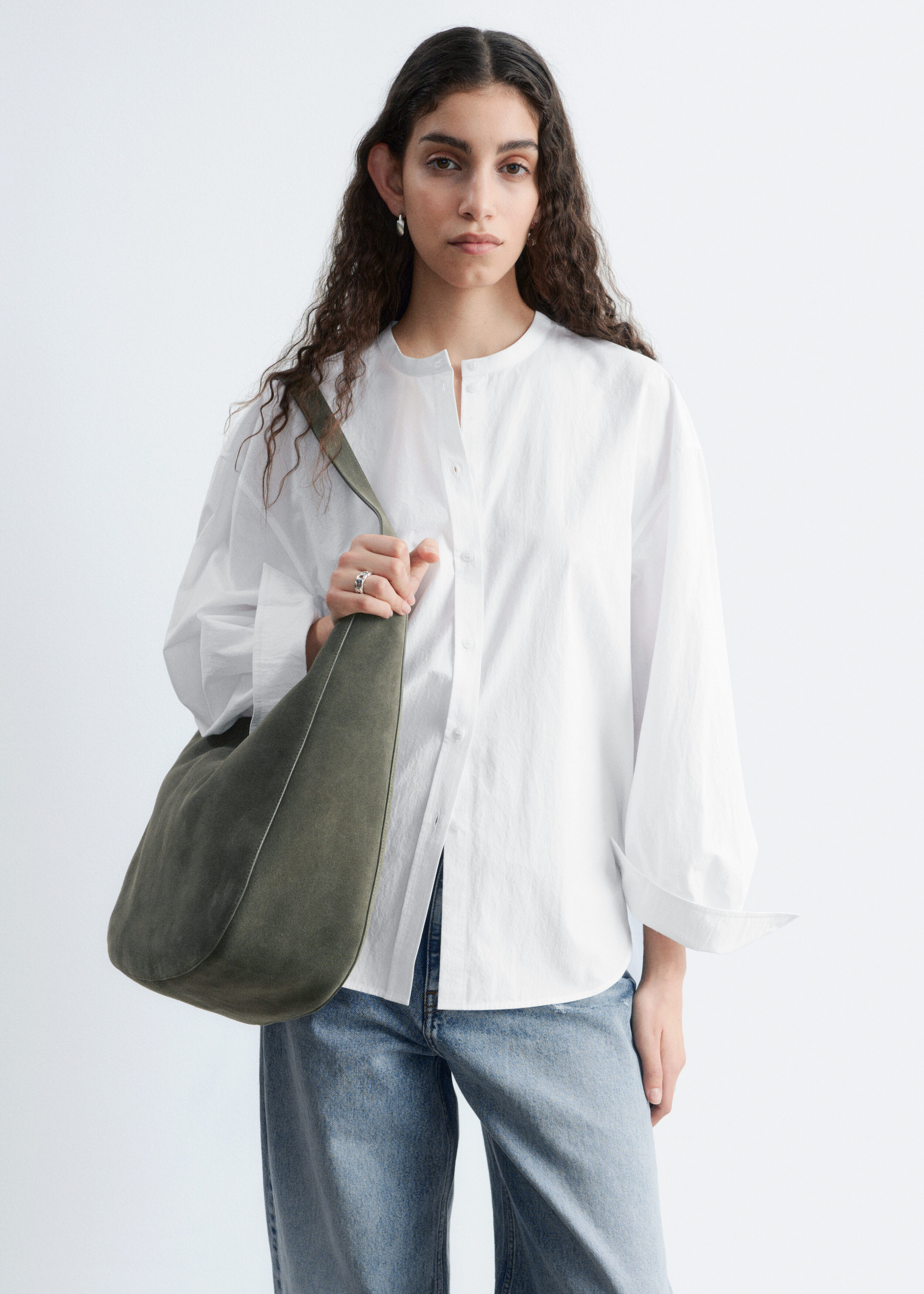Oversized Cotton Shirt - White - Shirts | & Other Stories GG