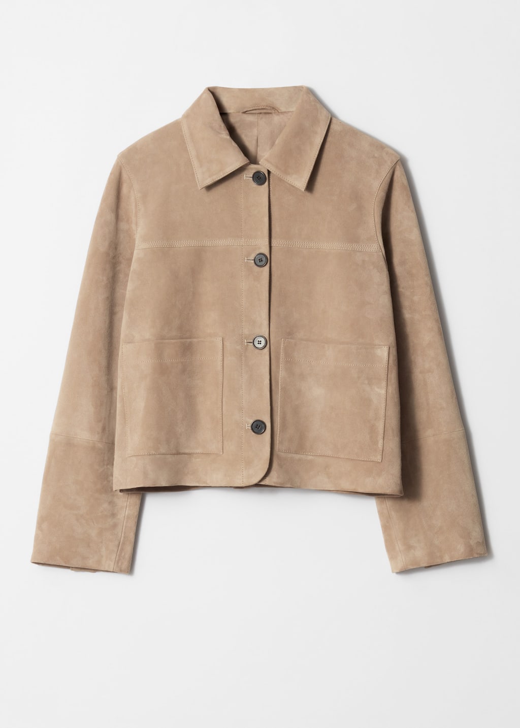 Veste à poches plaquées