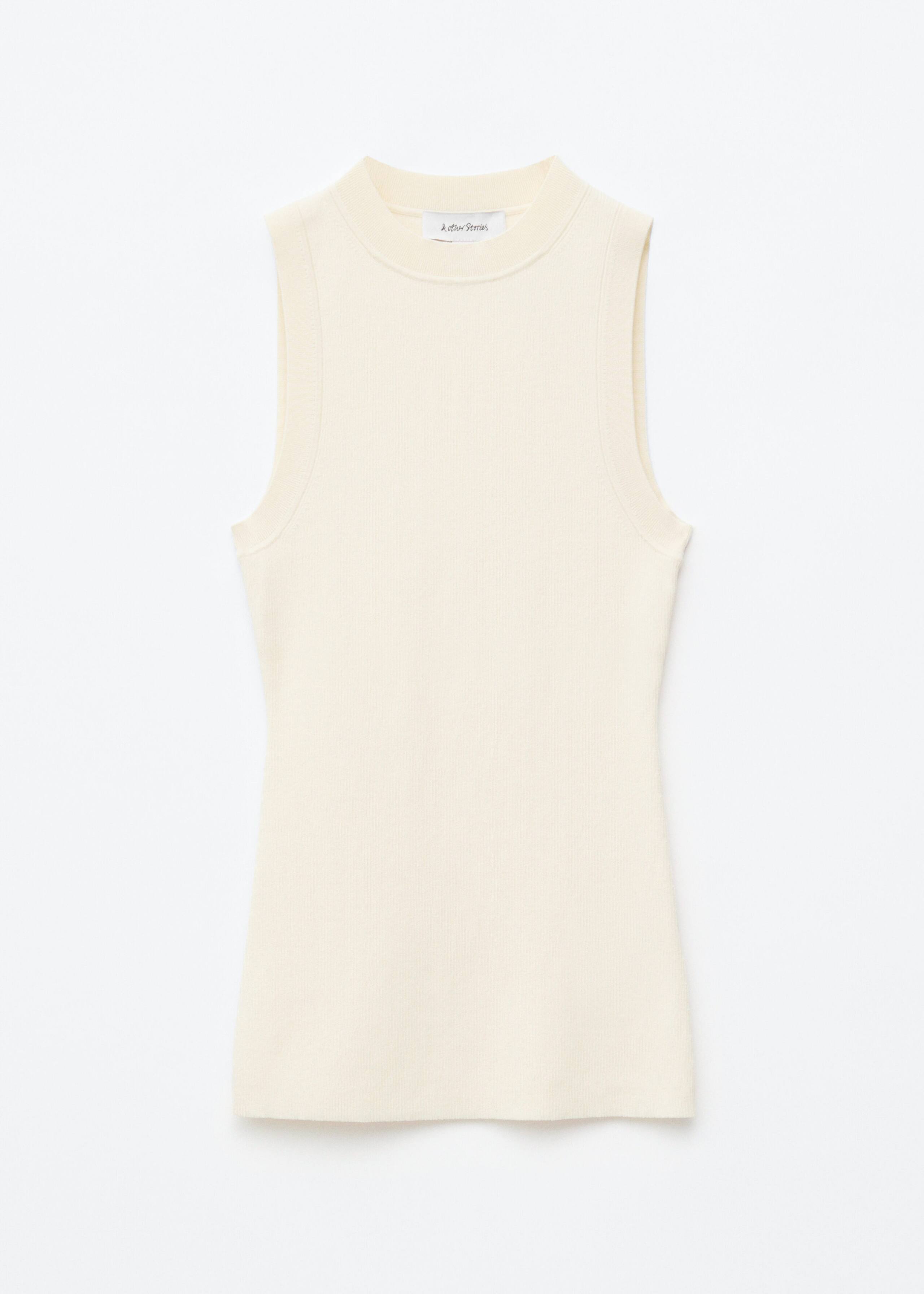 Ribbed Tank Top - Off White - Still Life