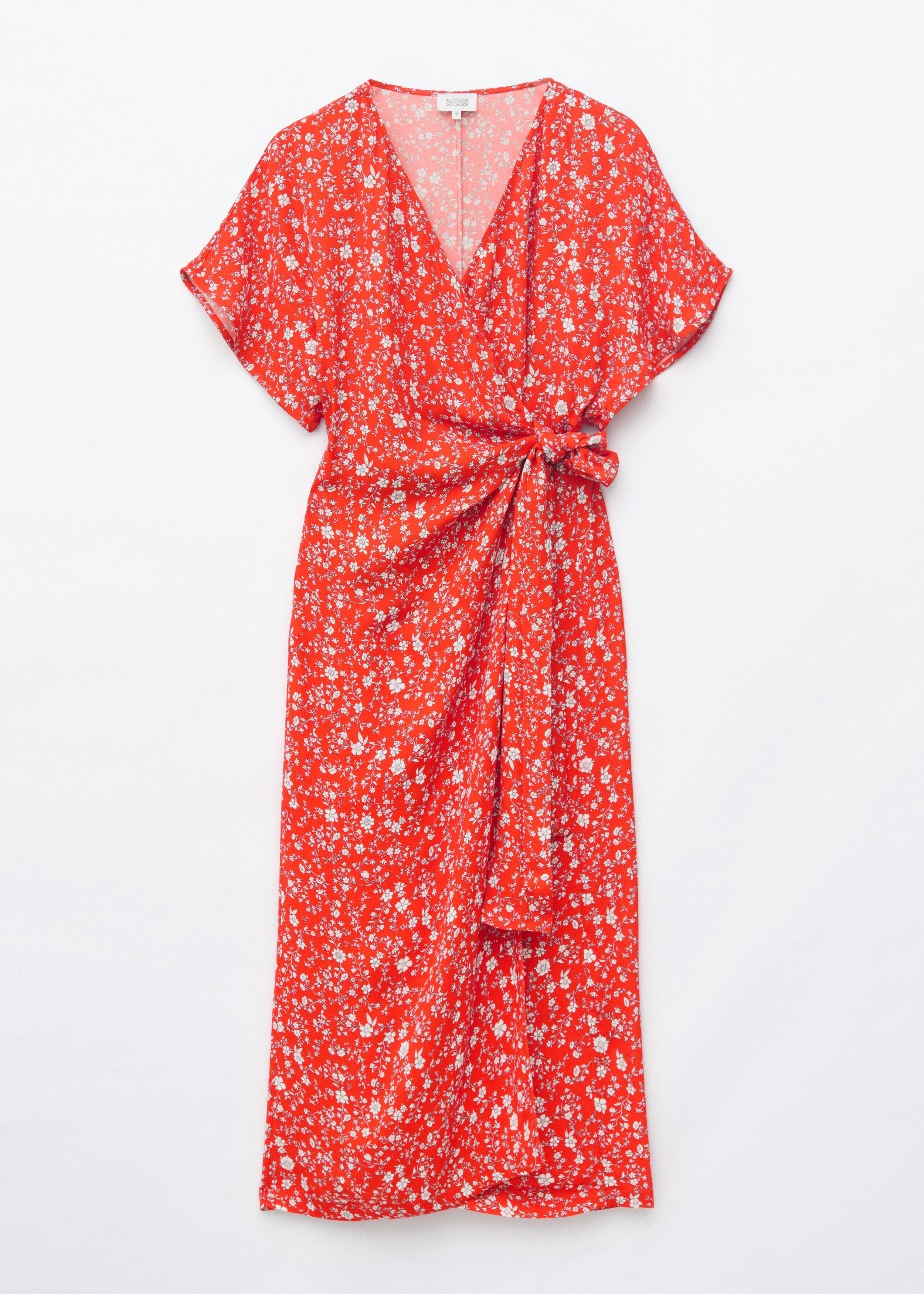 Wrap Midi Dress