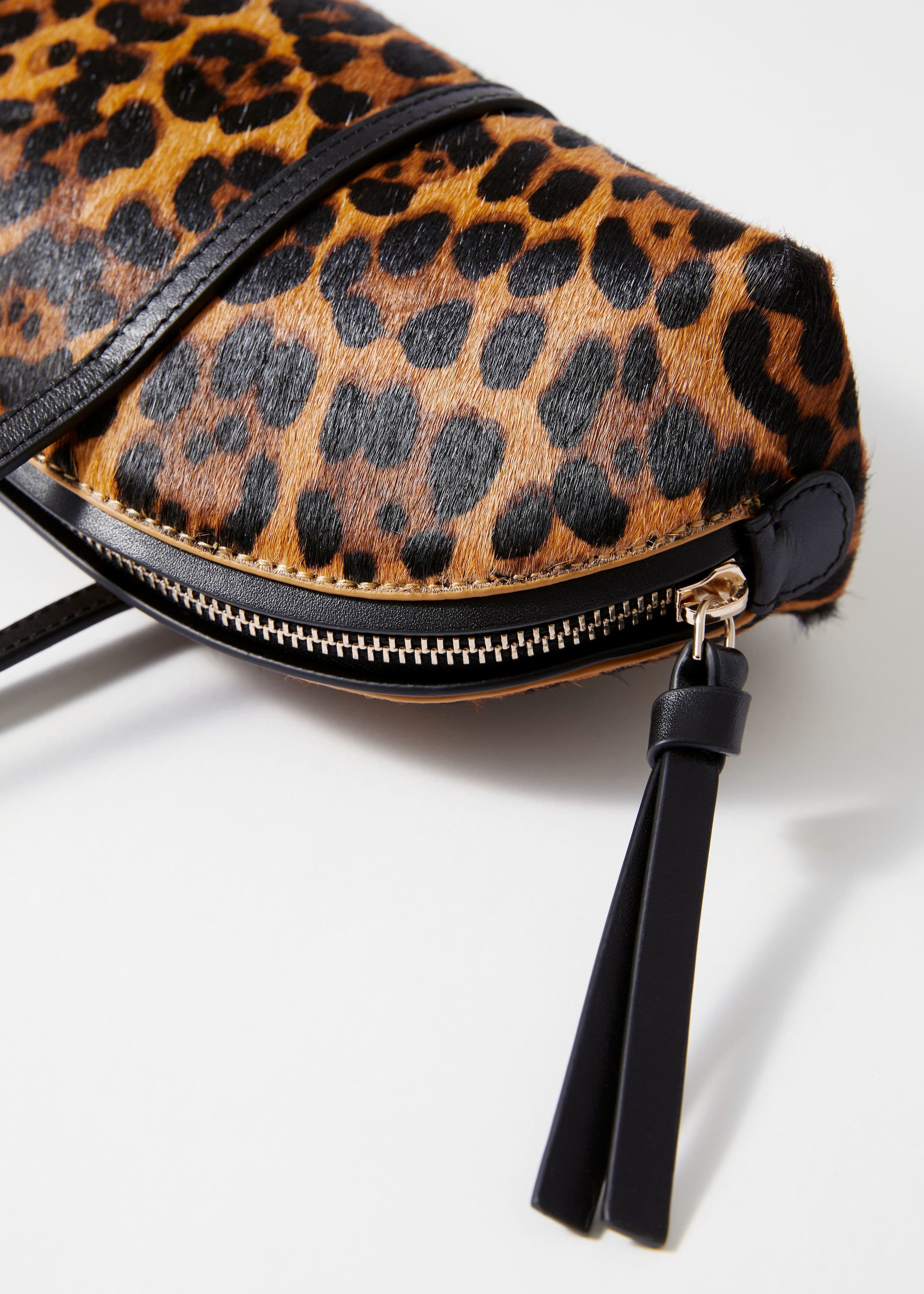 Se større billede: Bowlingtaske i læder - Leopardprint - DAME | H&M DK 4