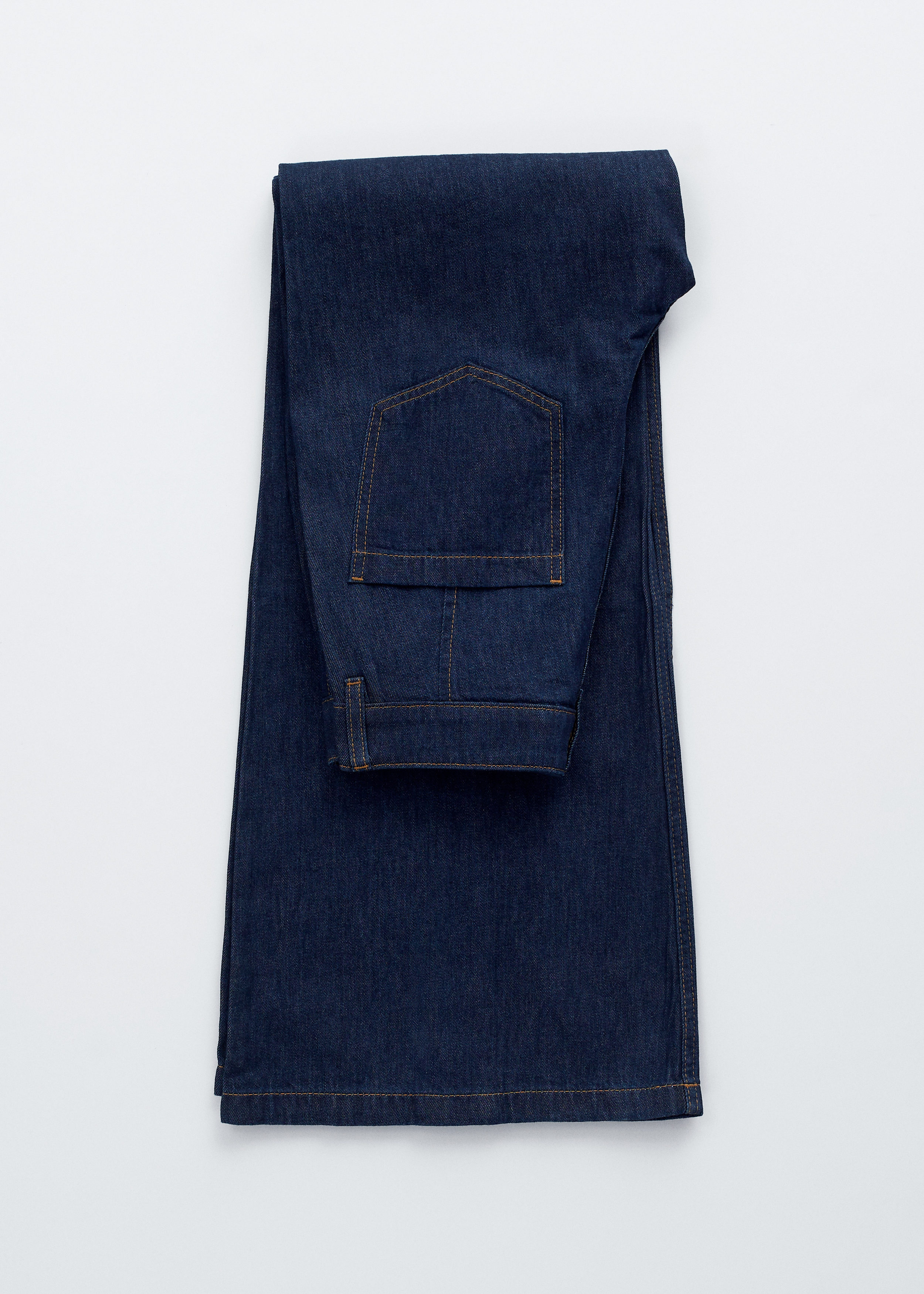 Bootcut Wrap-Seam Jeans - Mid Blue - Jeans - & Other Stories US