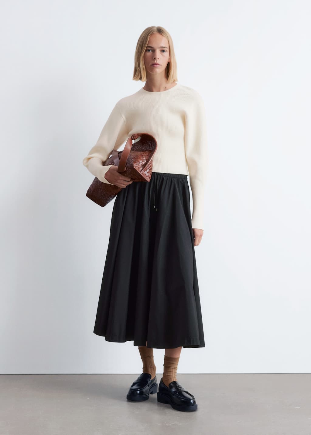 Image of Rib-Knit Top