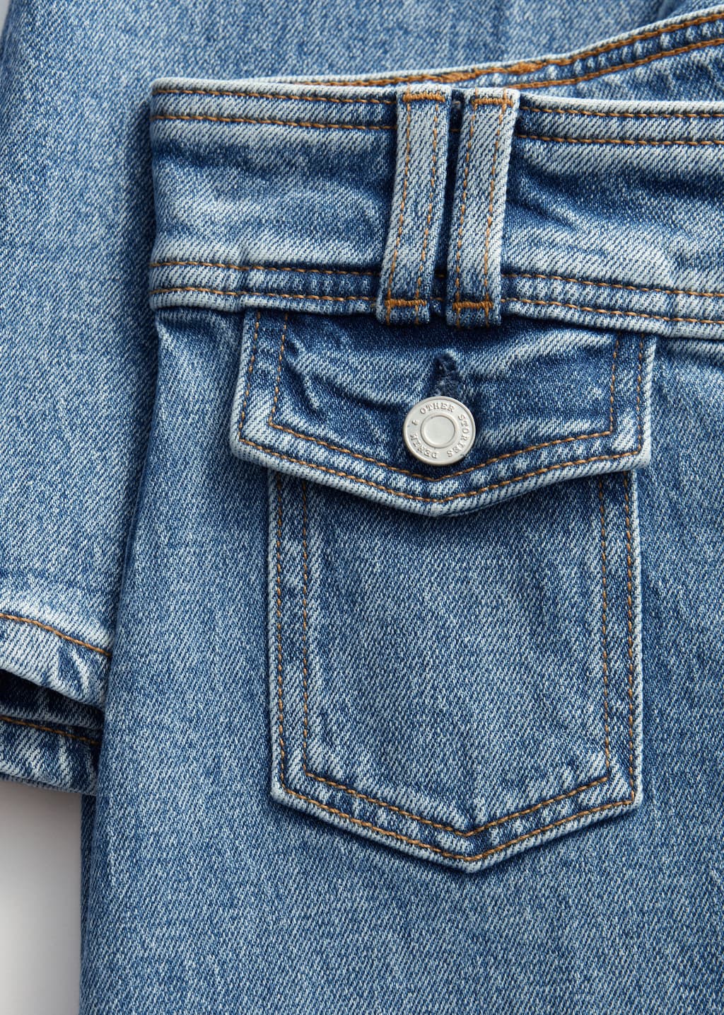 Image of Press-Crease Flared Jeans