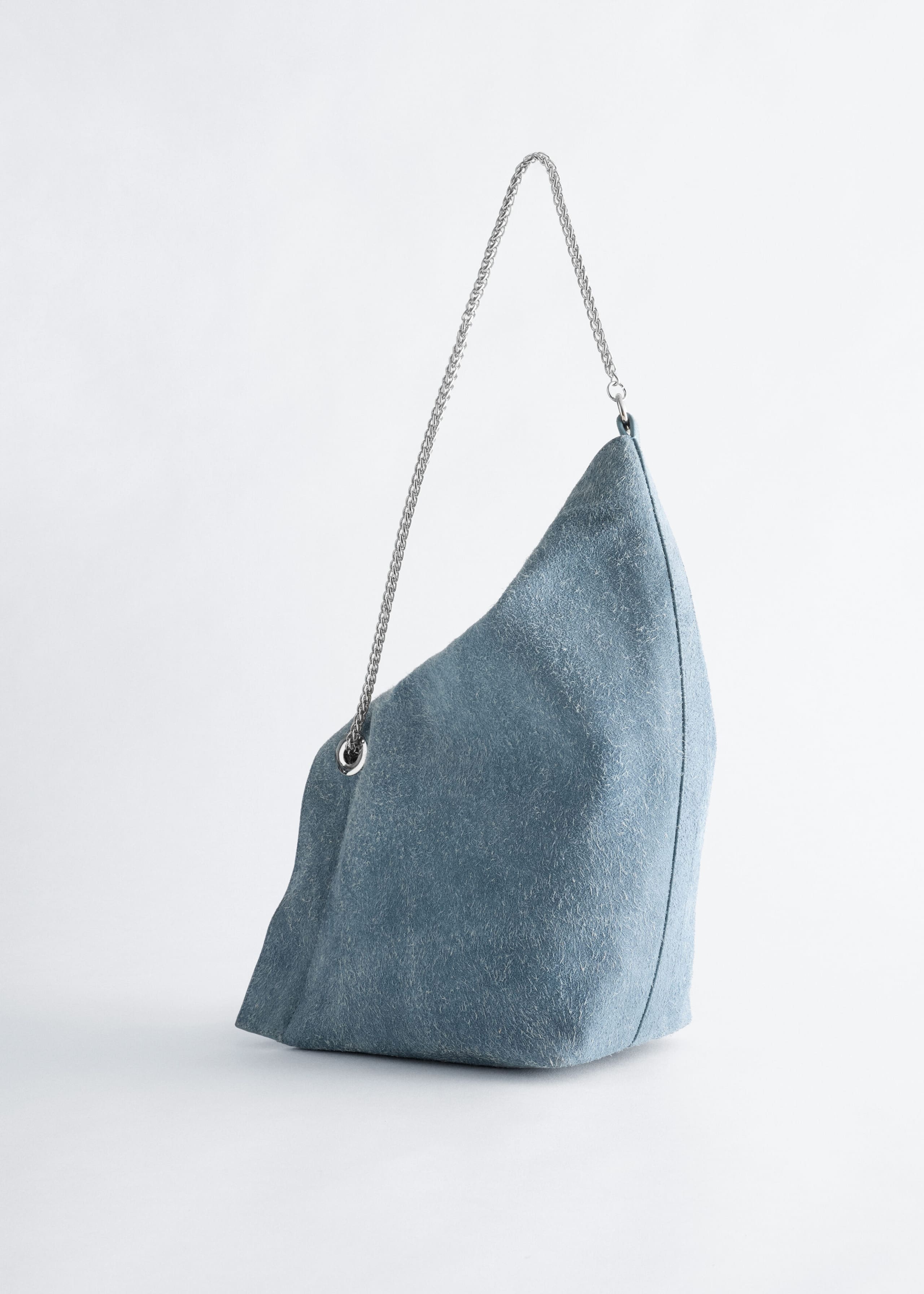 Slouchy Shoulder Bag - Blue - Still Life
