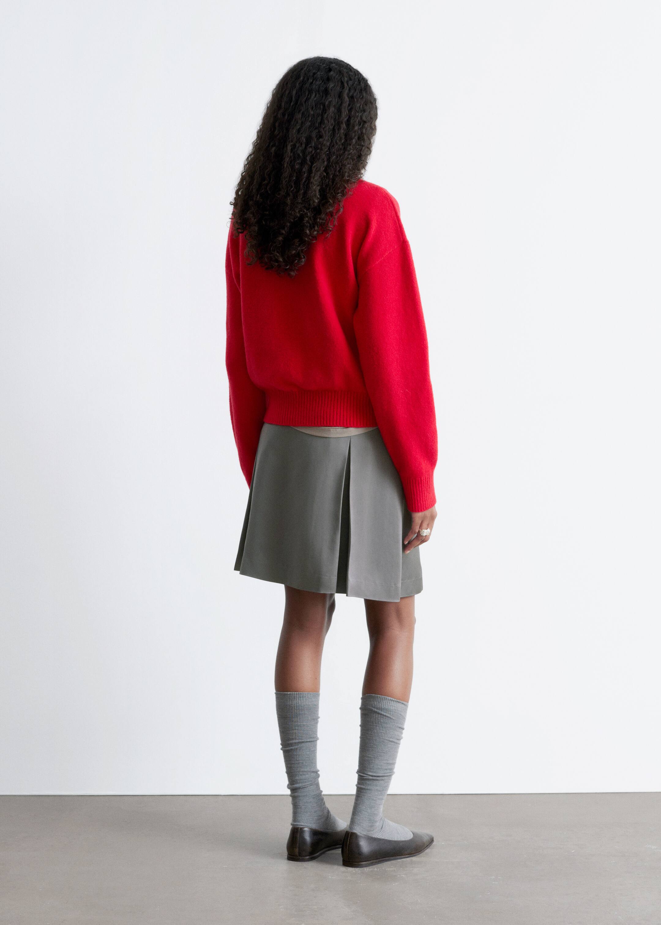 Ver imagem maior: Camisola de gola alta - Vermelho brilhante - SENHORA | H&M PT 4