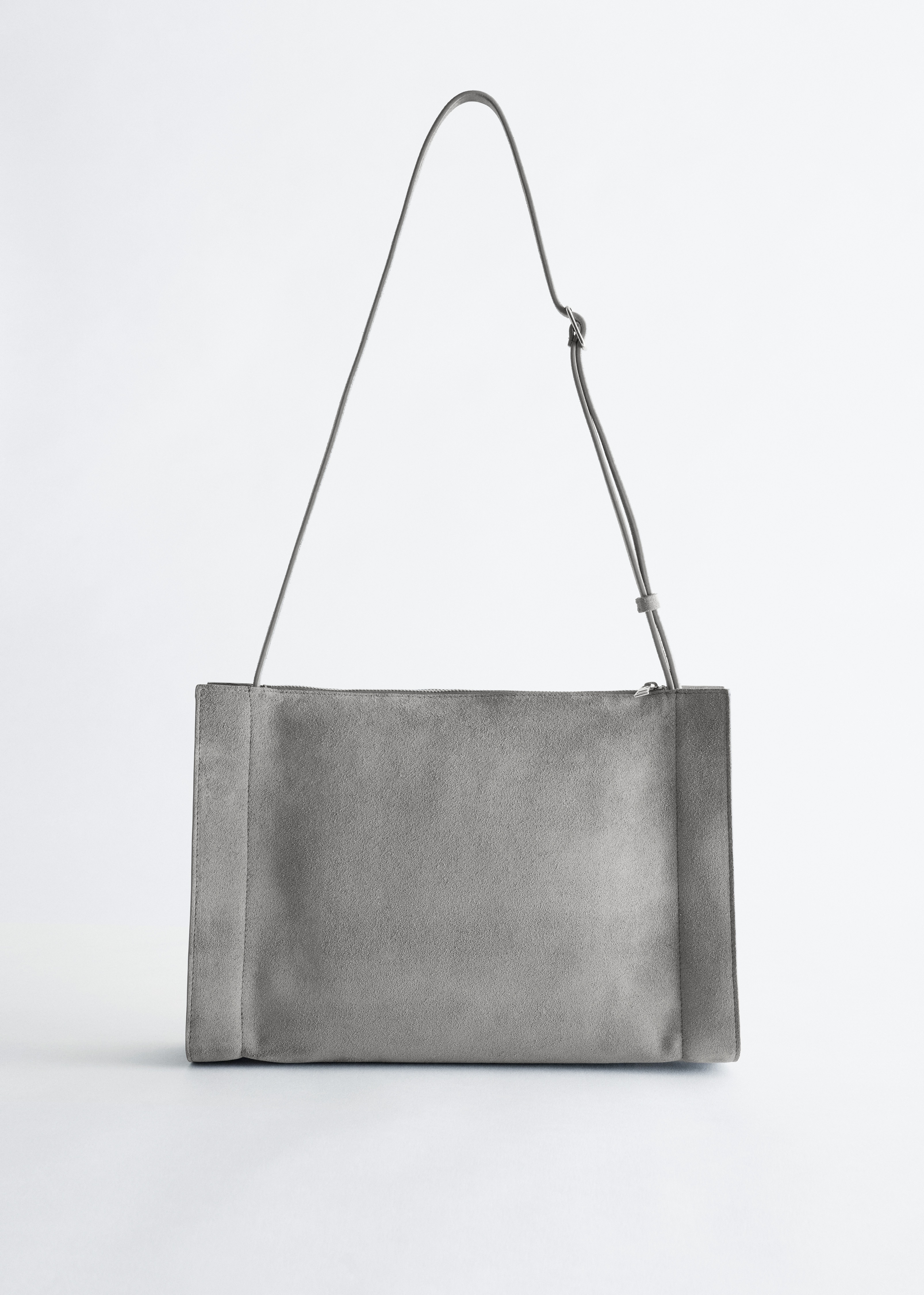 Sac à bandoulière - Gris/Marron foncé