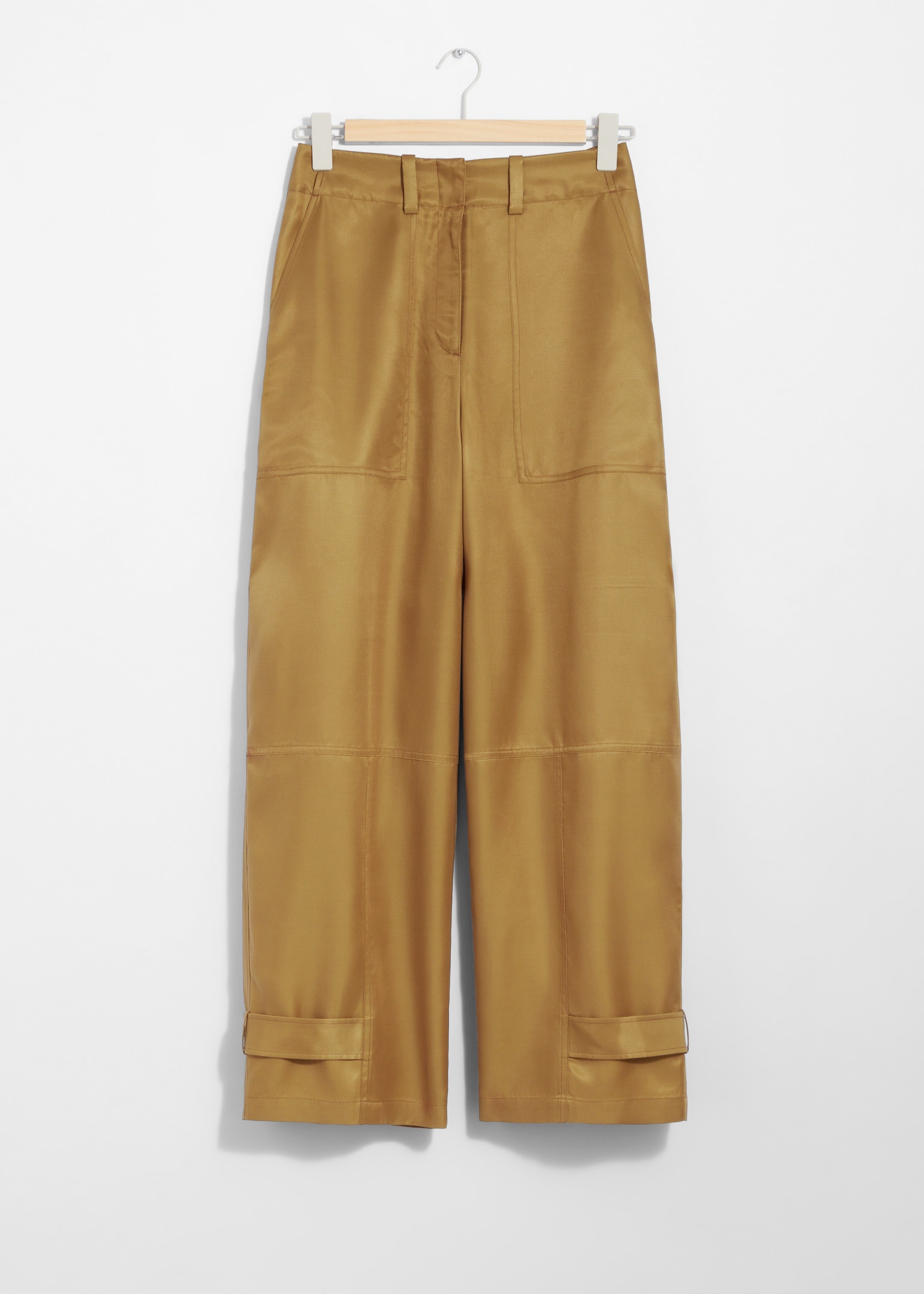 Visa större bild: Workwear-byxa - Senapsgul - DAM | H&M SE 1