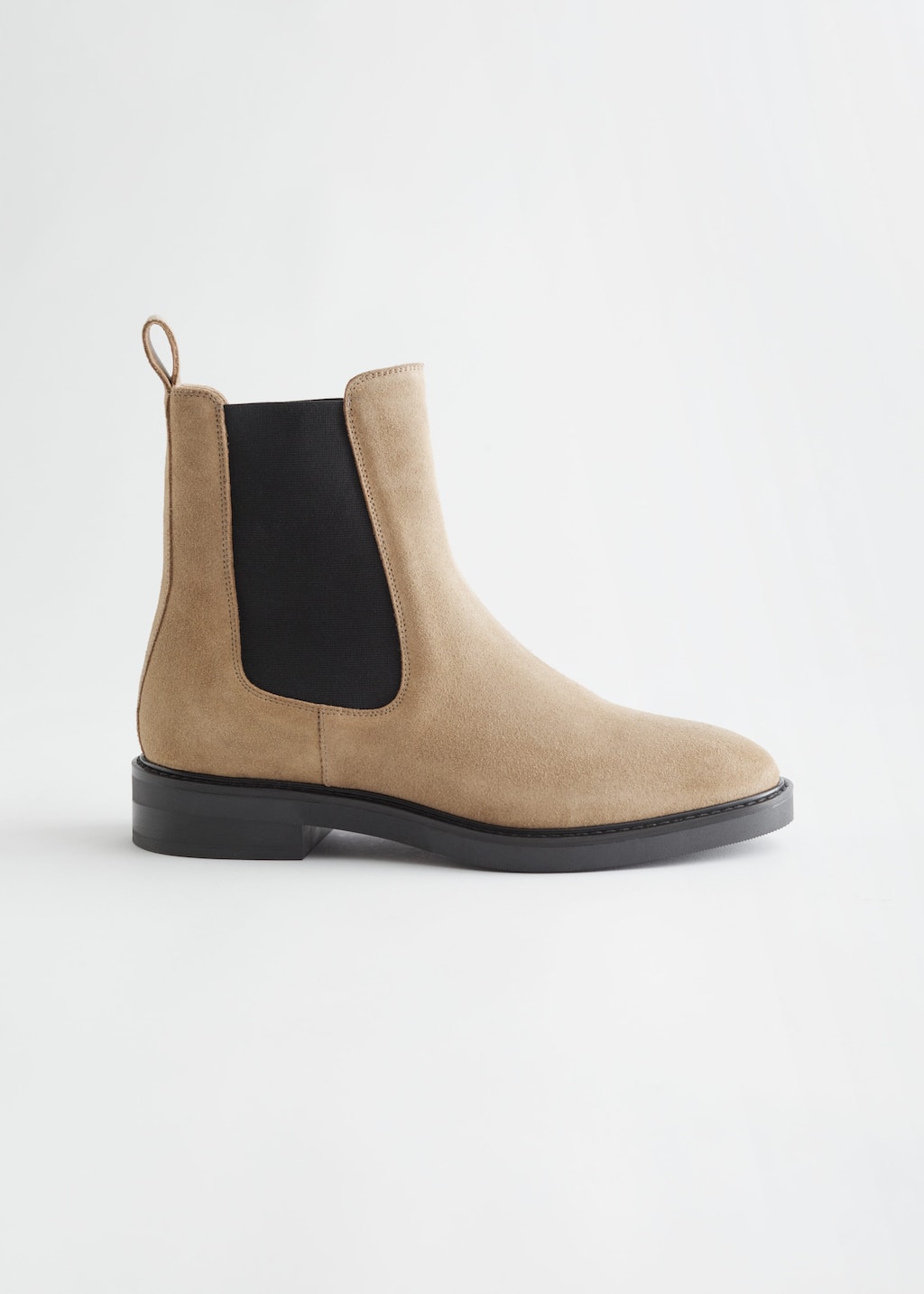 Leather Chelsea Boots - Black - Bodegón