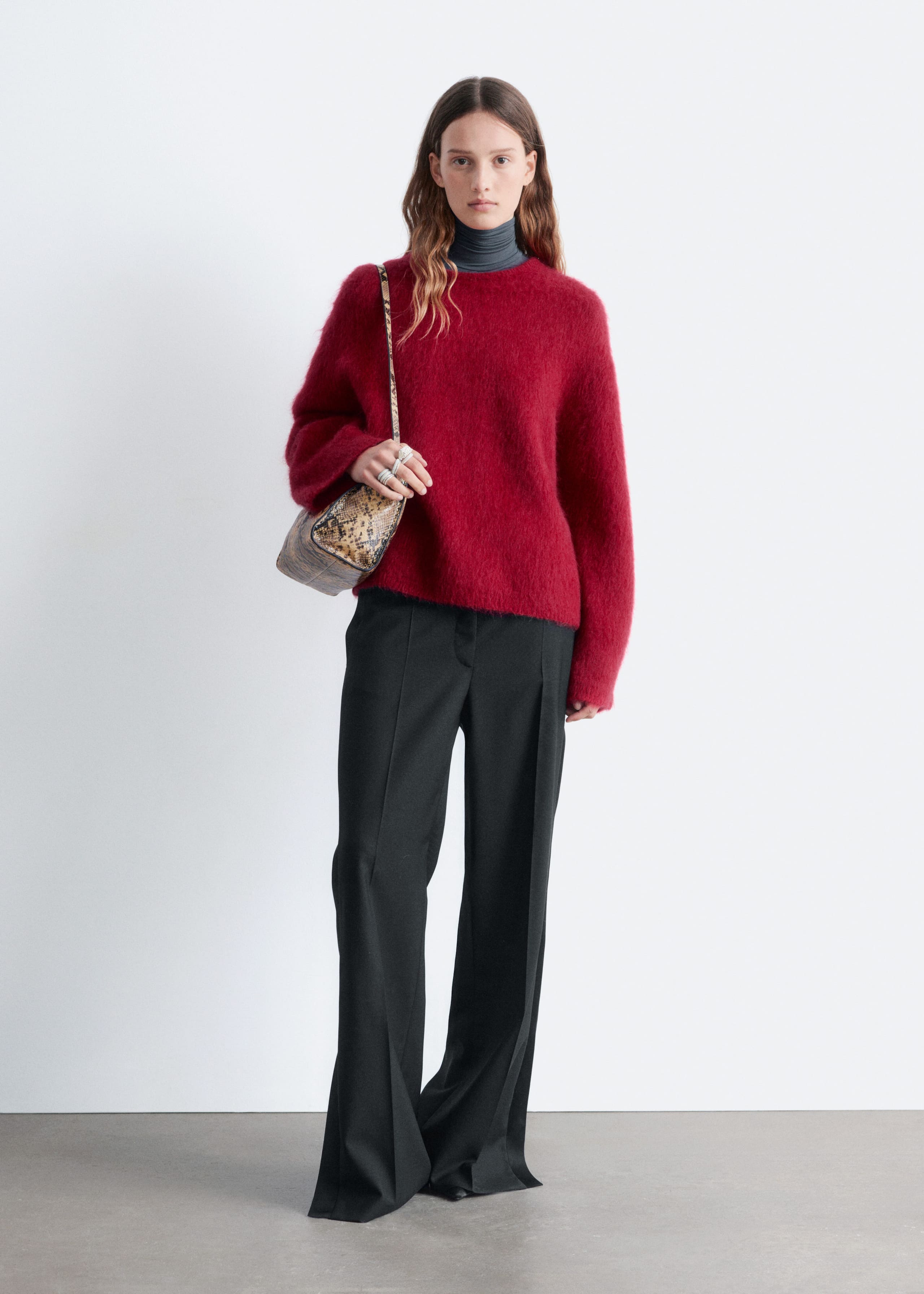 Image of Pullover aus einer gebürsteten Mohairmischung