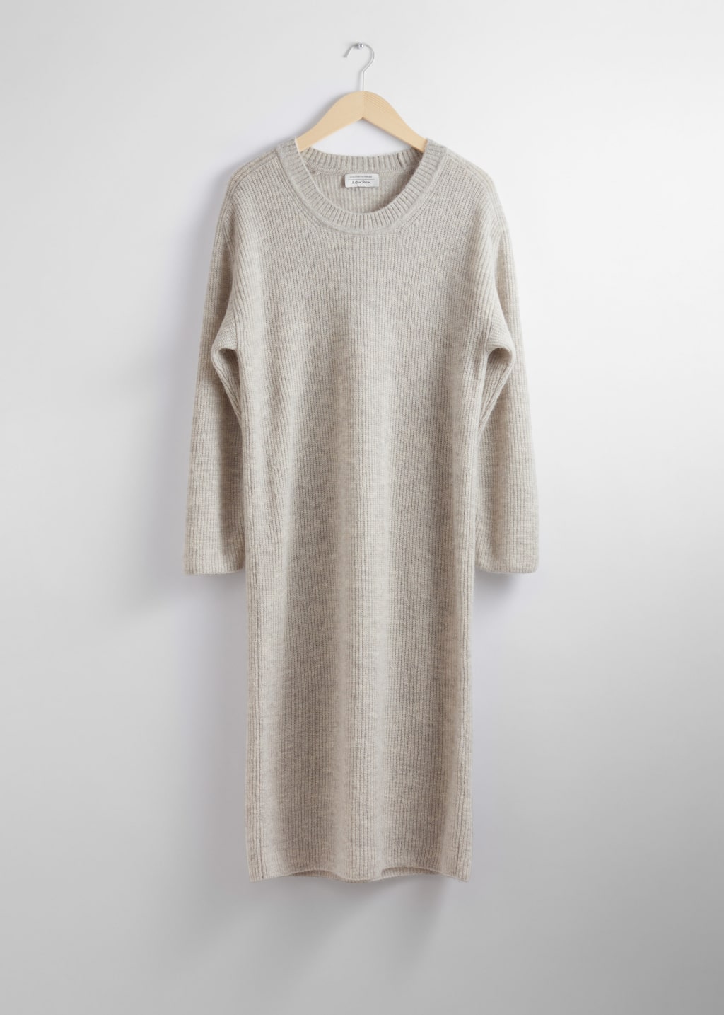 Dzianinowa sukienka midi oversize – Mole – Martwa natura