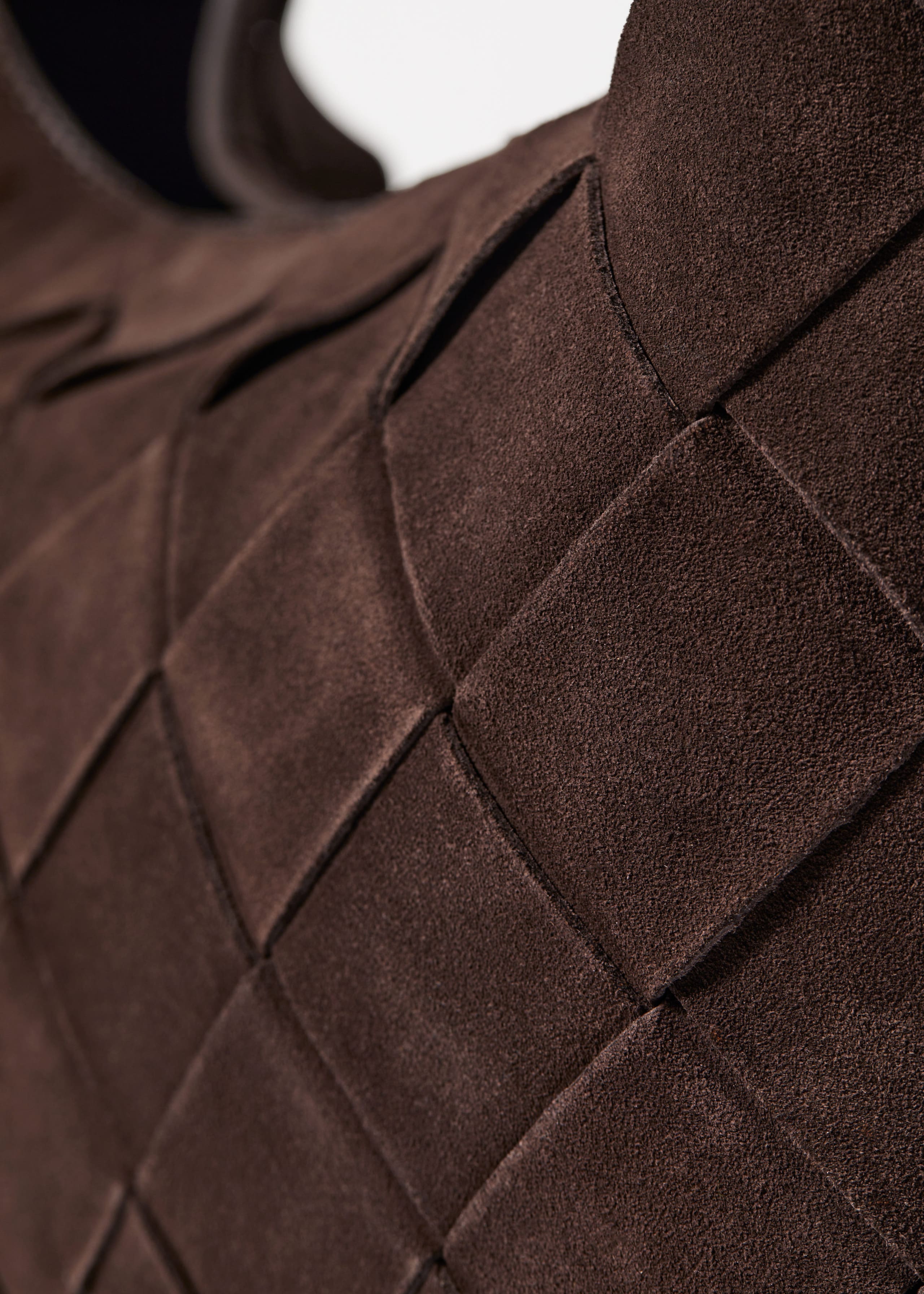 Image of Braided Suede Tote