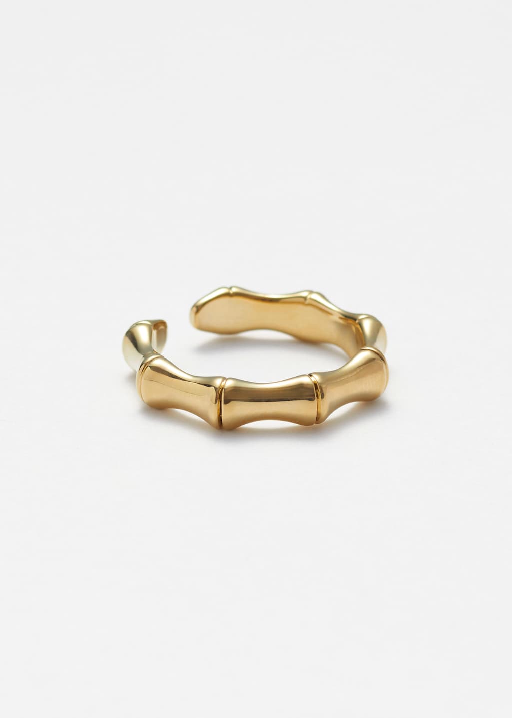 Ring in Bambus-Optik