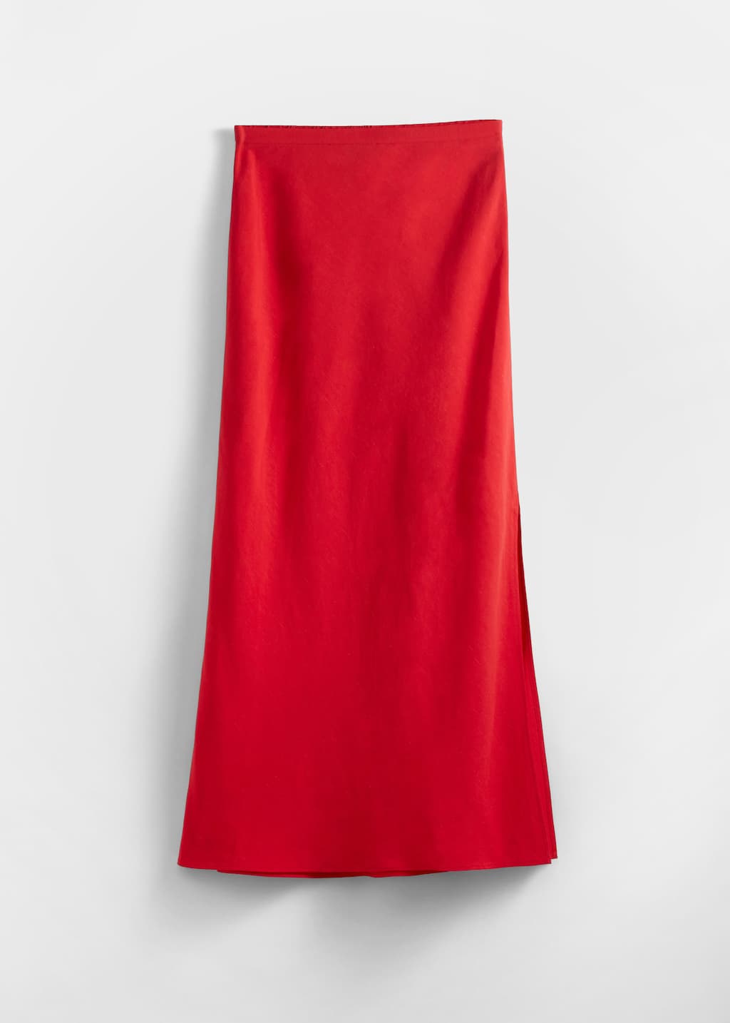 Jupe longue à taille haute
