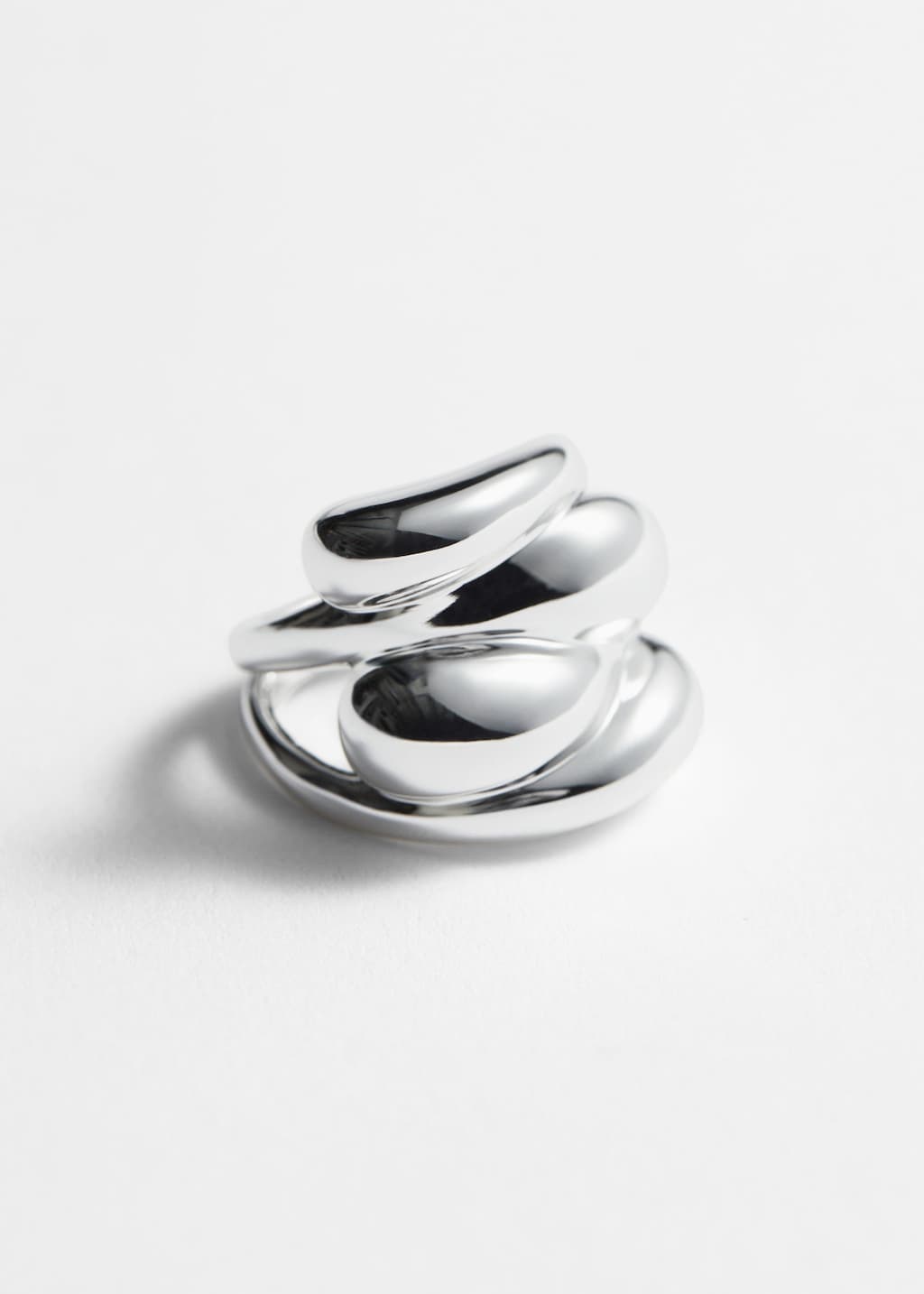 Anello scultoreo chunky