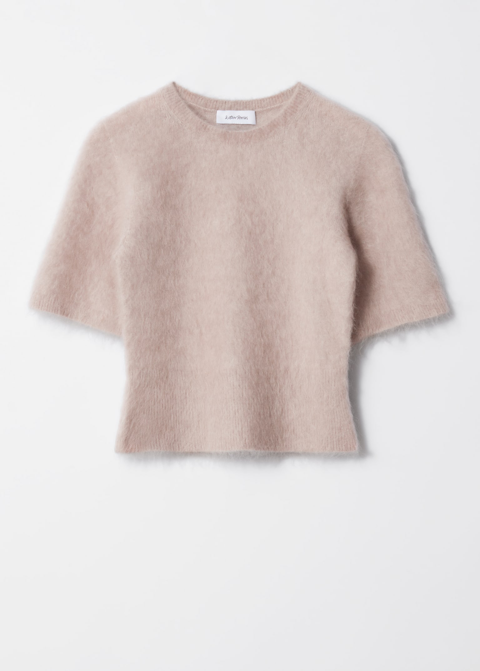 Brushed-Knit T-Shirt - Talpa/Righe marrone/blu/Verde