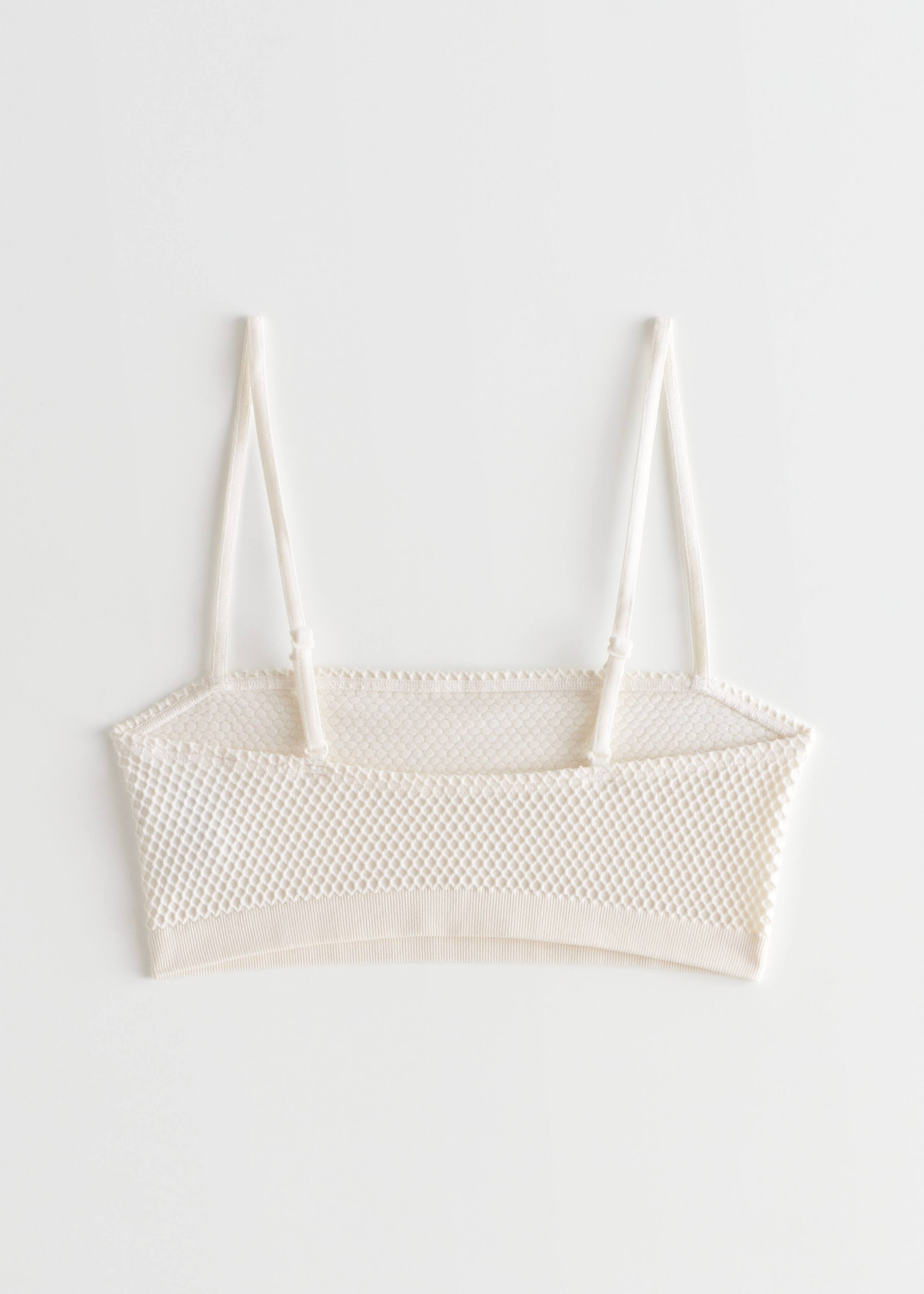 Seamless Bandeau Bra - White - Natura morta