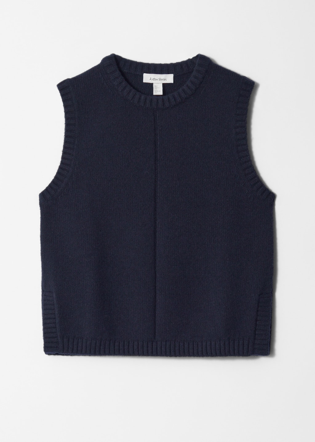 Image of Knitted Sweater Vest
