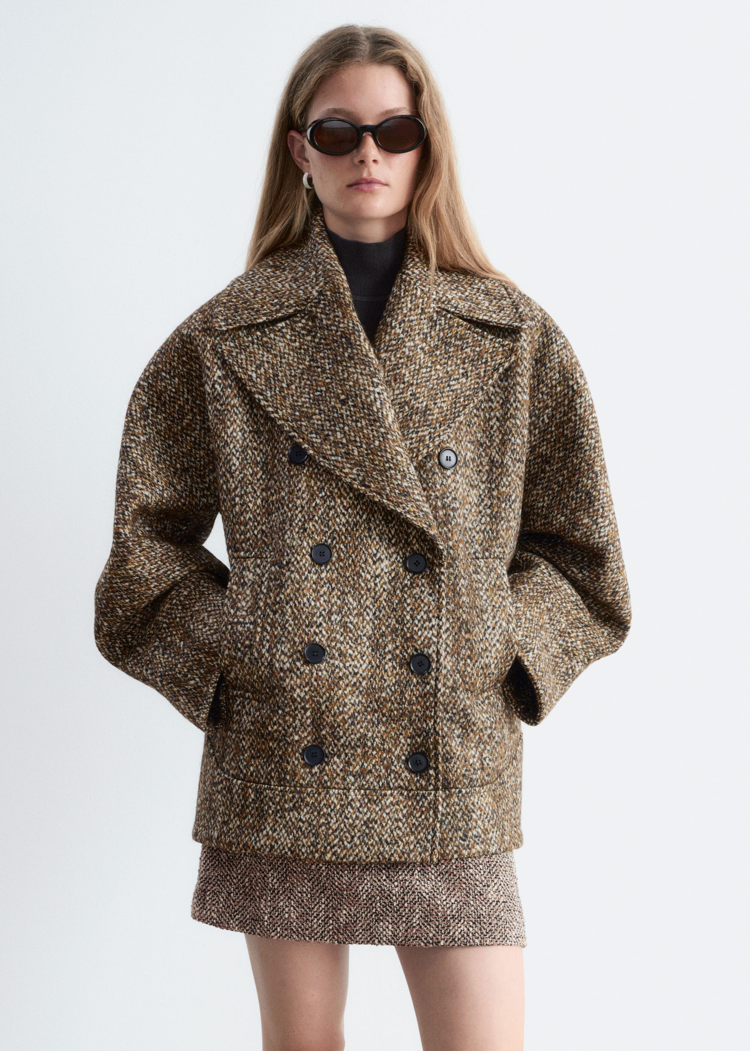 Caban oversize - Beige - Lookbook