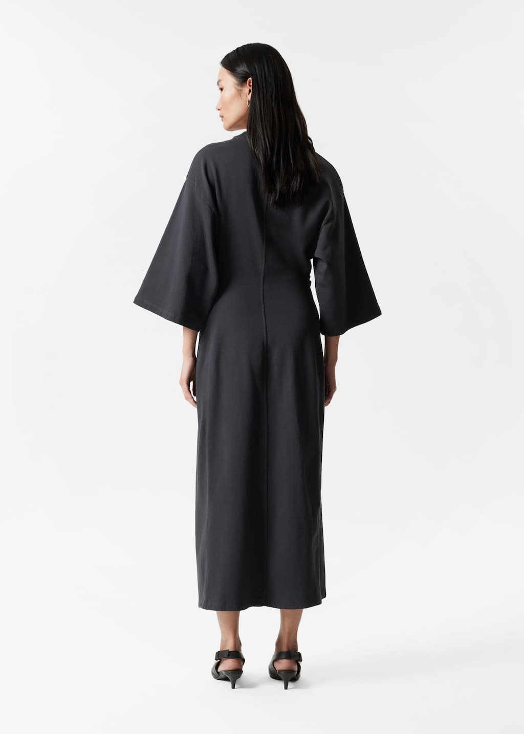 Image of Robe midi de style sweat