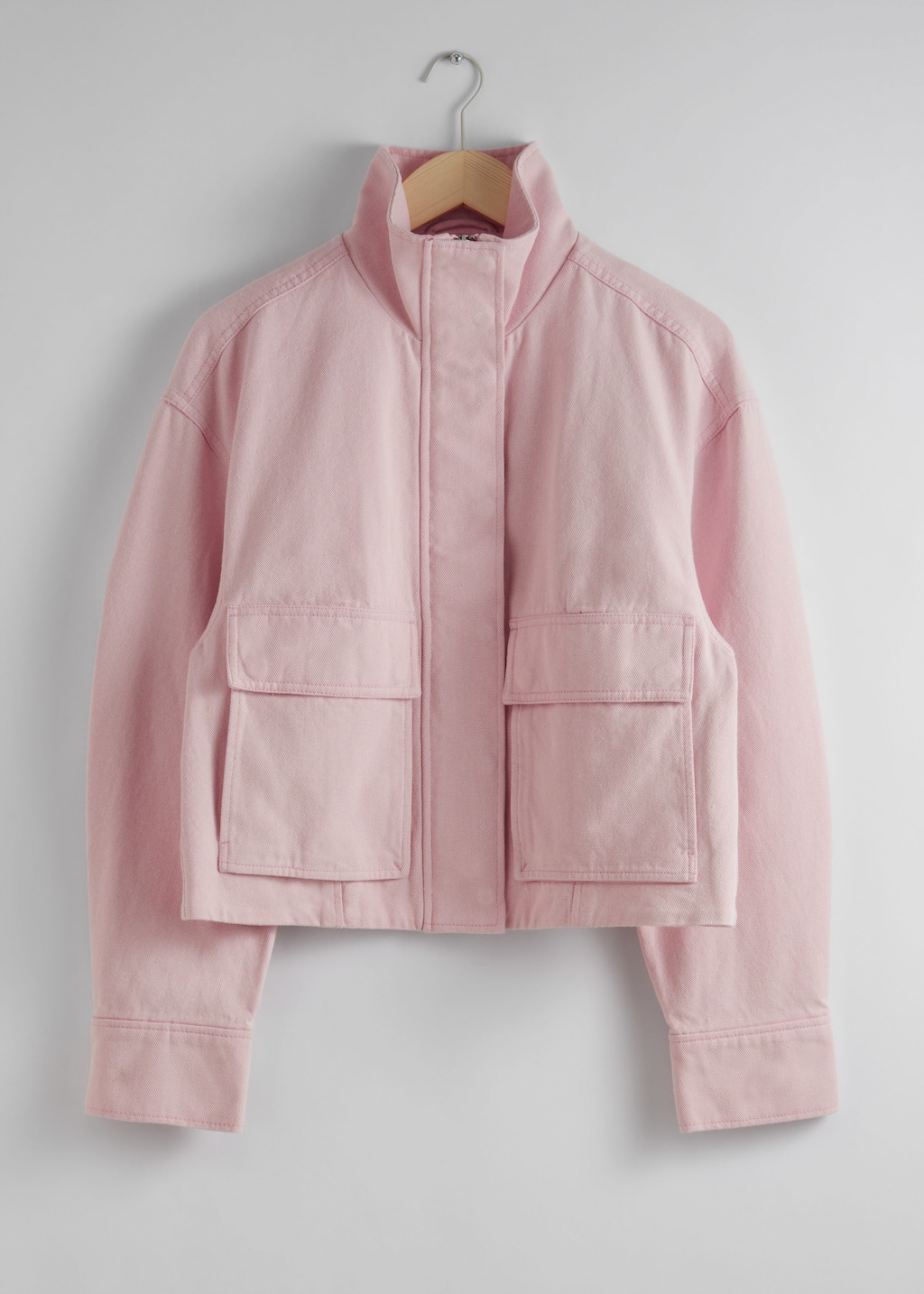 Patch-Pocket Jacket - Pink - Still Life