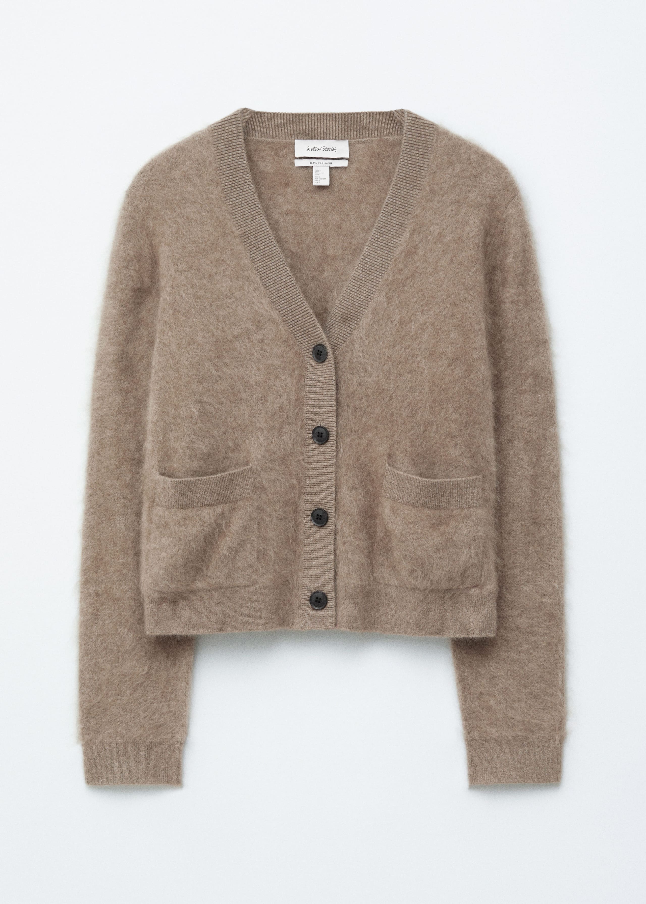 Image of Cropped Cashmere Cardigan