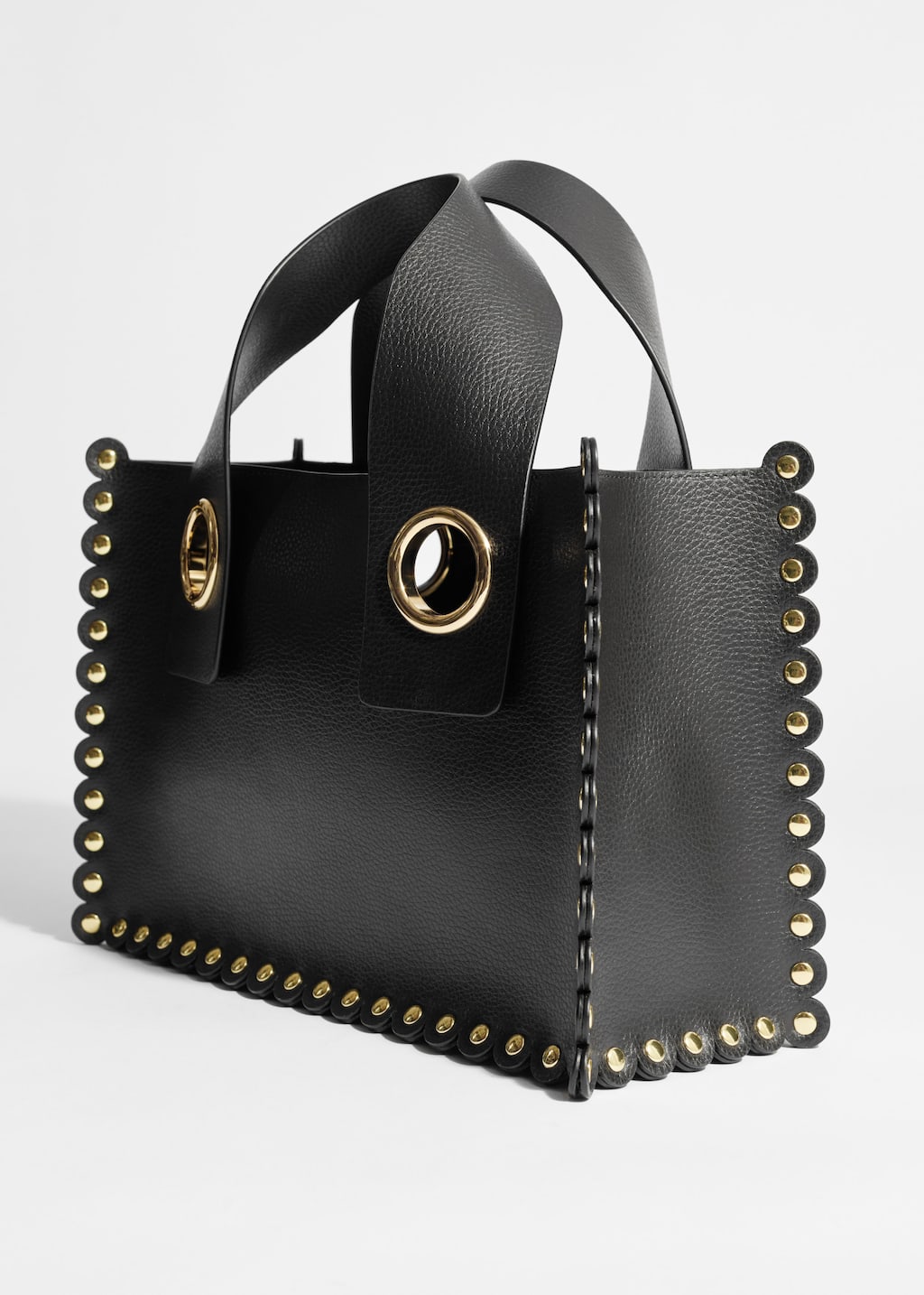 Image of Bolso tipo tote MIRUM® tachonado