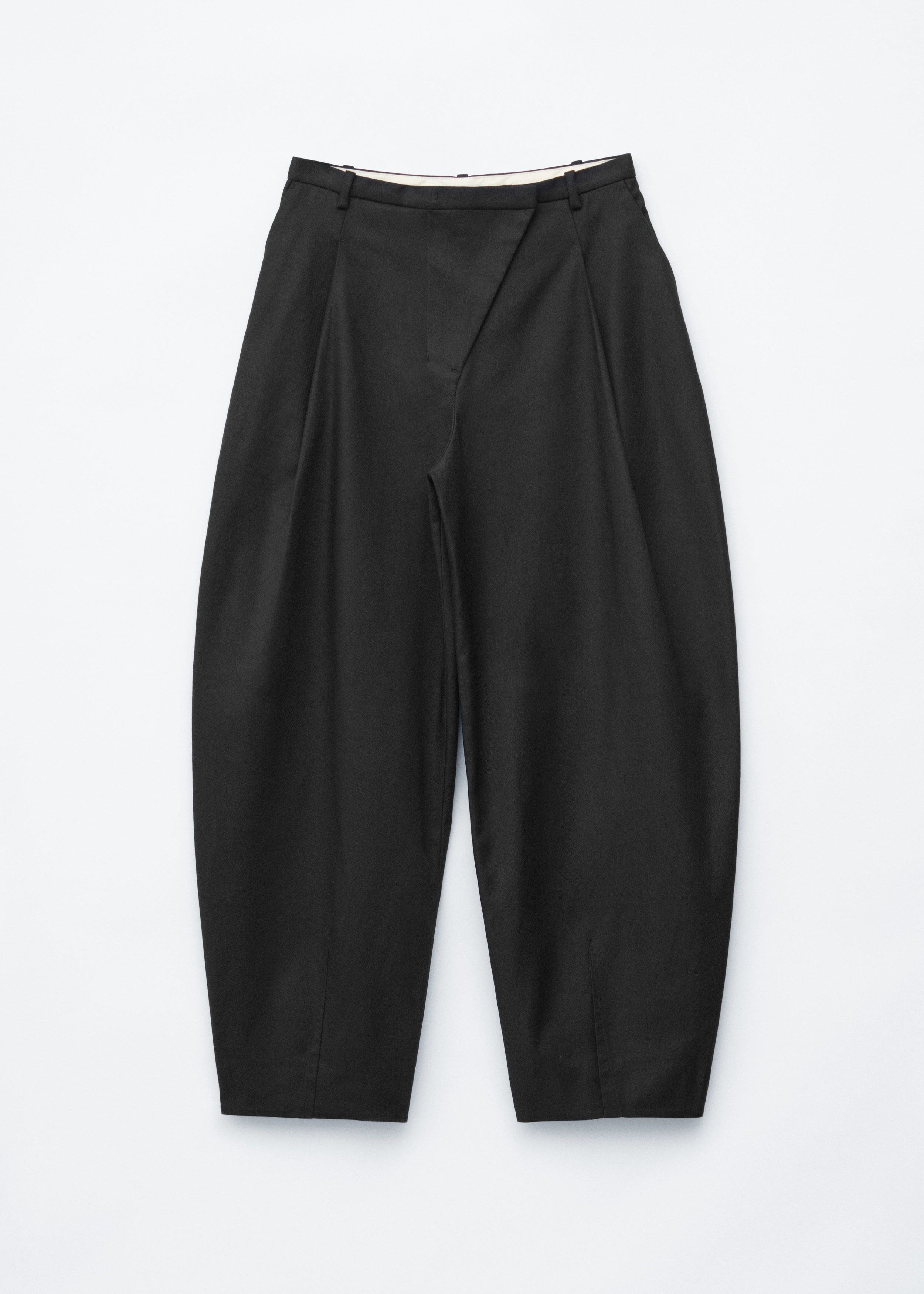 Wool-Blend Tailored Trousers - Black - & Other Stories US Wool-Blend Tailored Trousers - Black - & Other Stories US