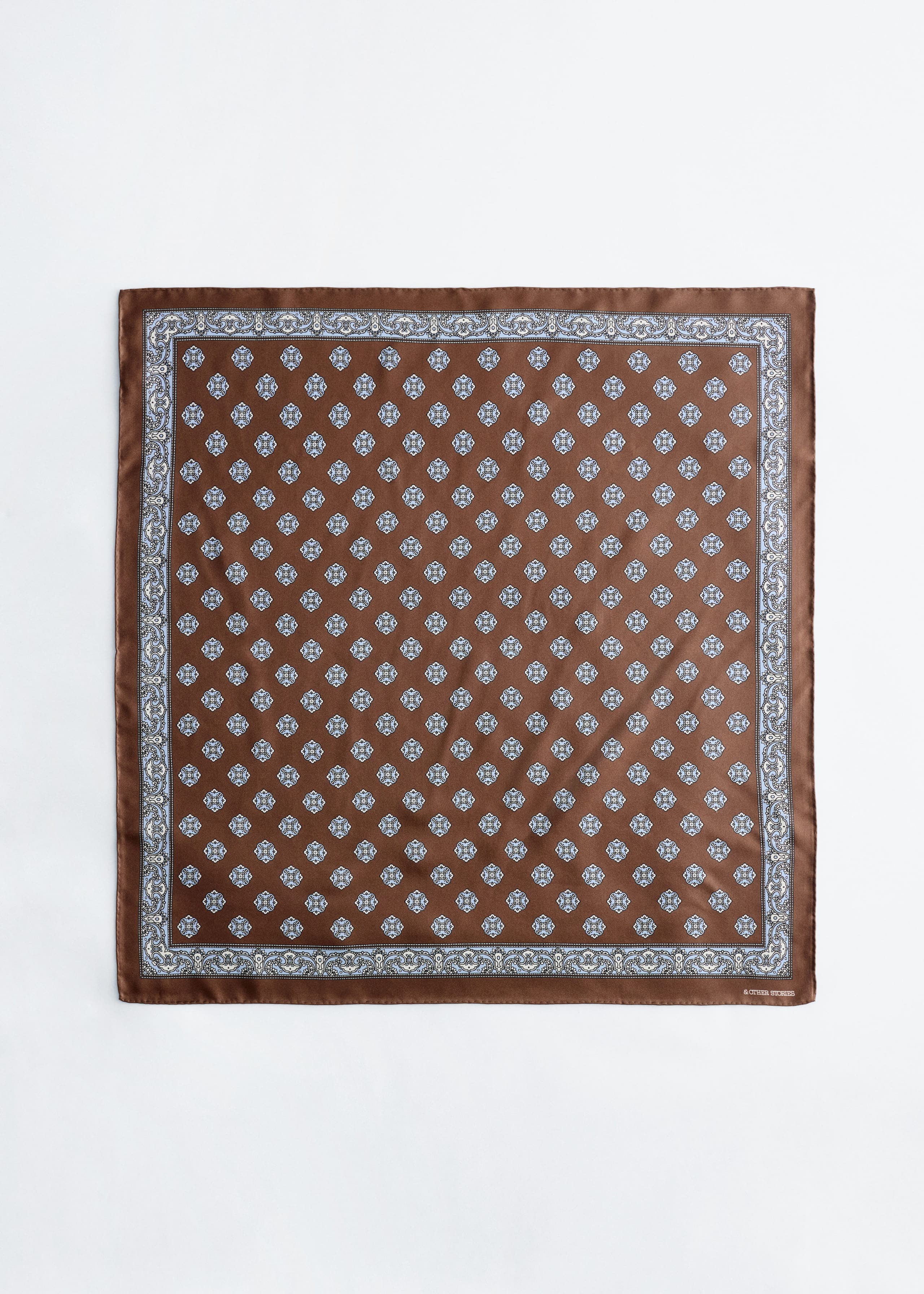 Image of Bedrucktes Seidentuch