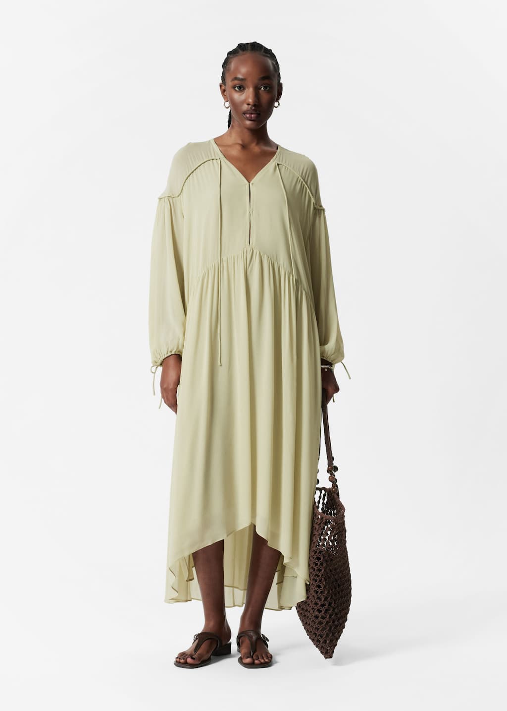Image of Robe longue fluide