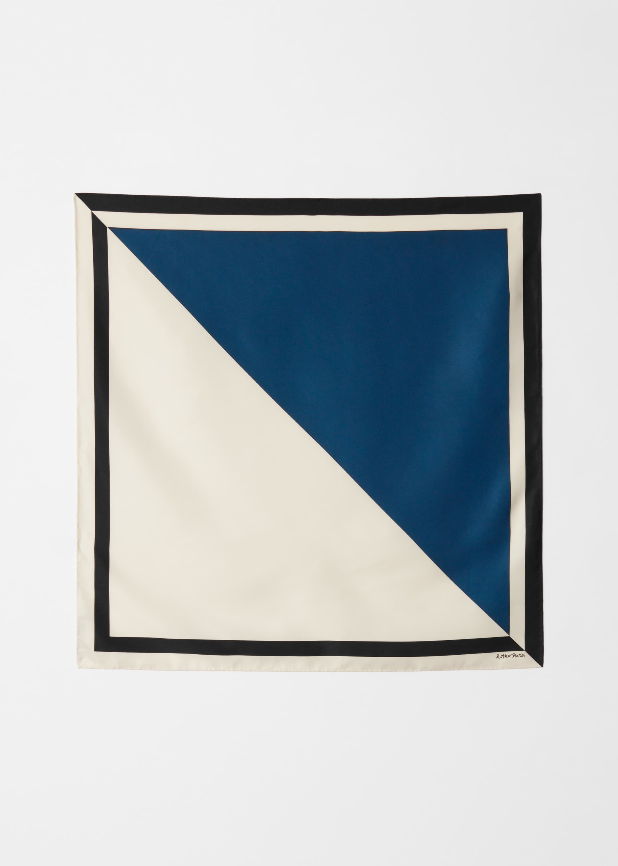 Visualizza immagine più grande: Foulard bicolore - Blu scuro - DONNA | H&M IT 1
