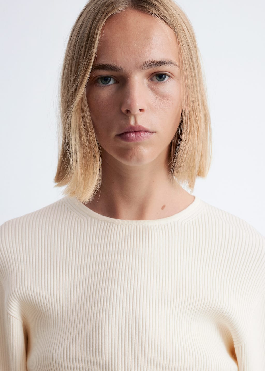 Image of Rib-Knit Top