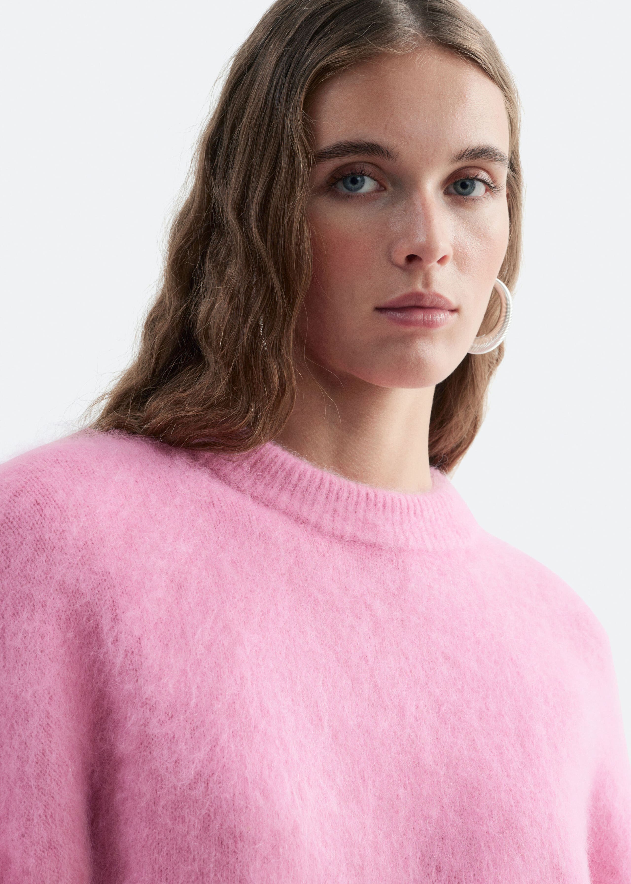 Mohair-Blend Jumper - Dark Mole - Lookbook