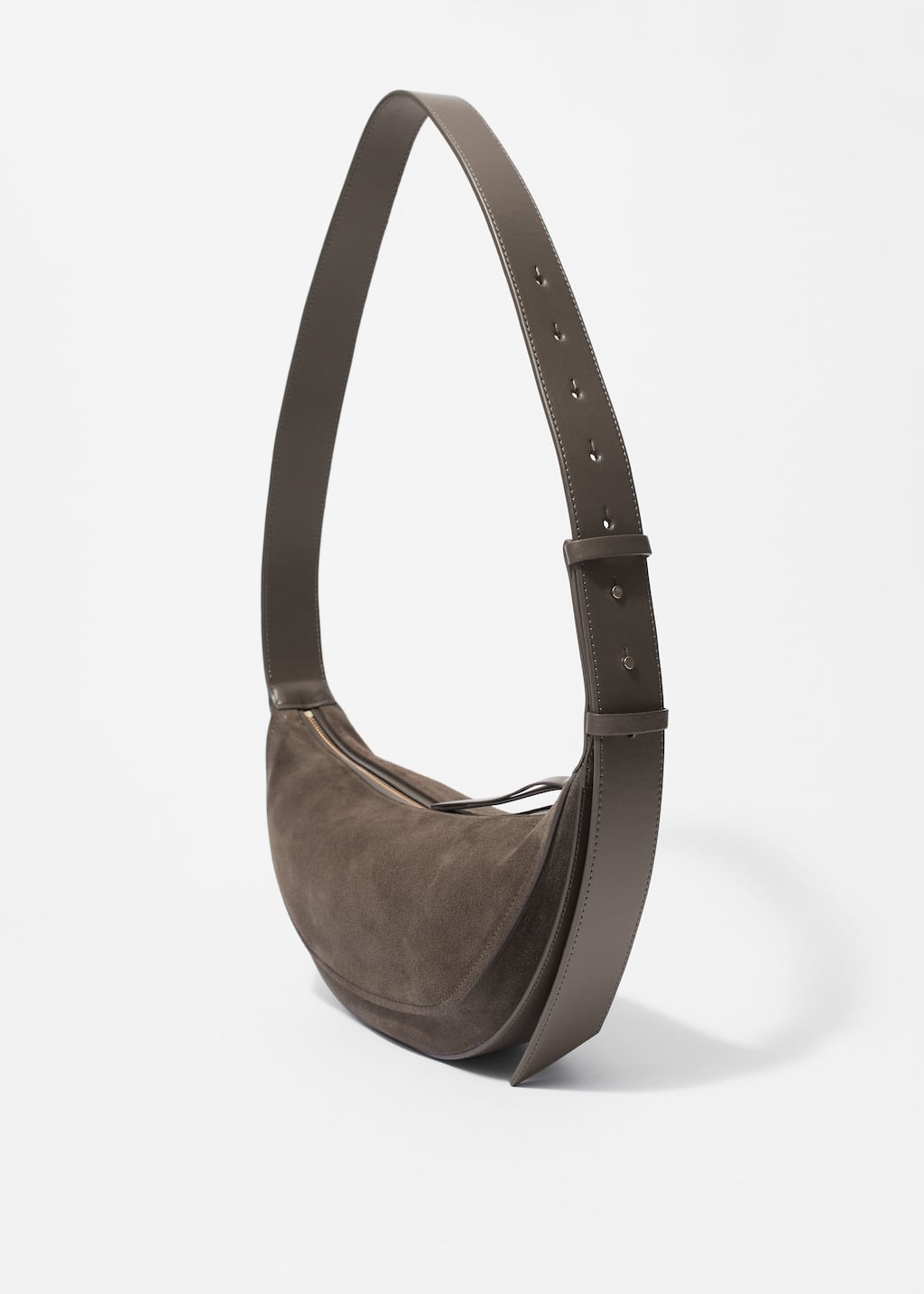 Paneled Leather Bag - {{variantName}} - Descriptive Detail