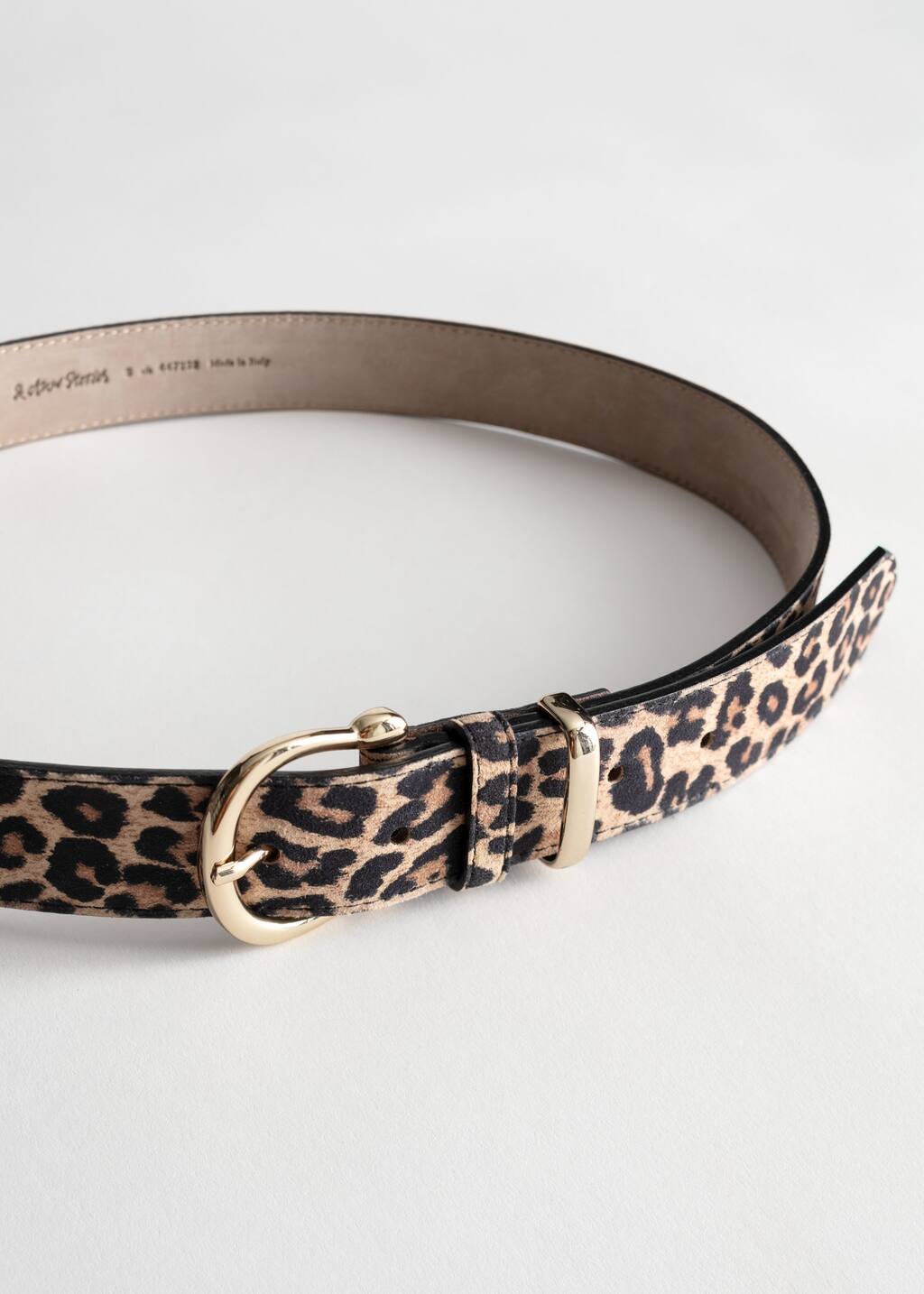 Croco Leather Belt - {{variantName}} - Descriptive Detail