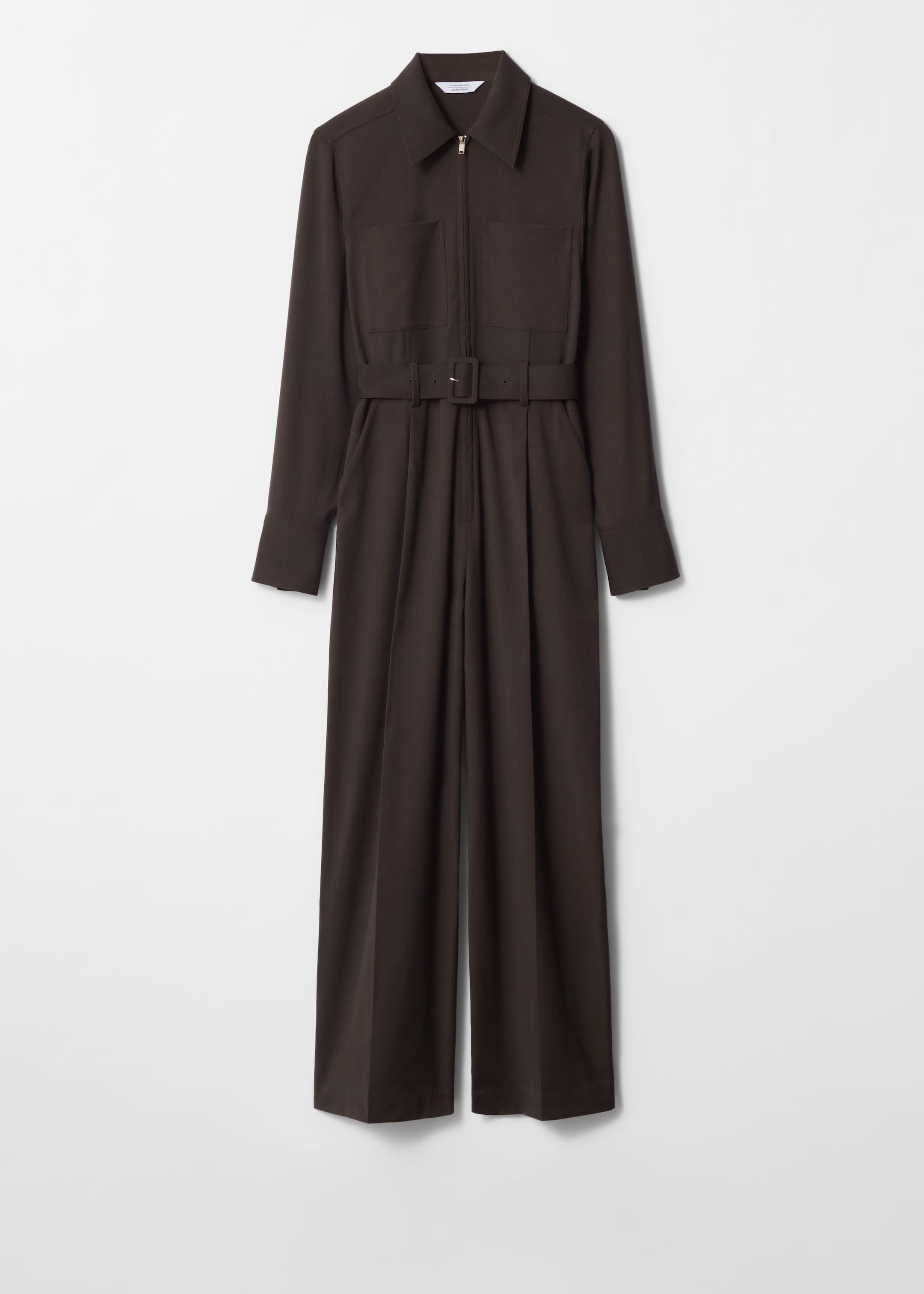 View larger image: Tailored Jumpsuit - Dark Brown - Ladies | H&M GB 1