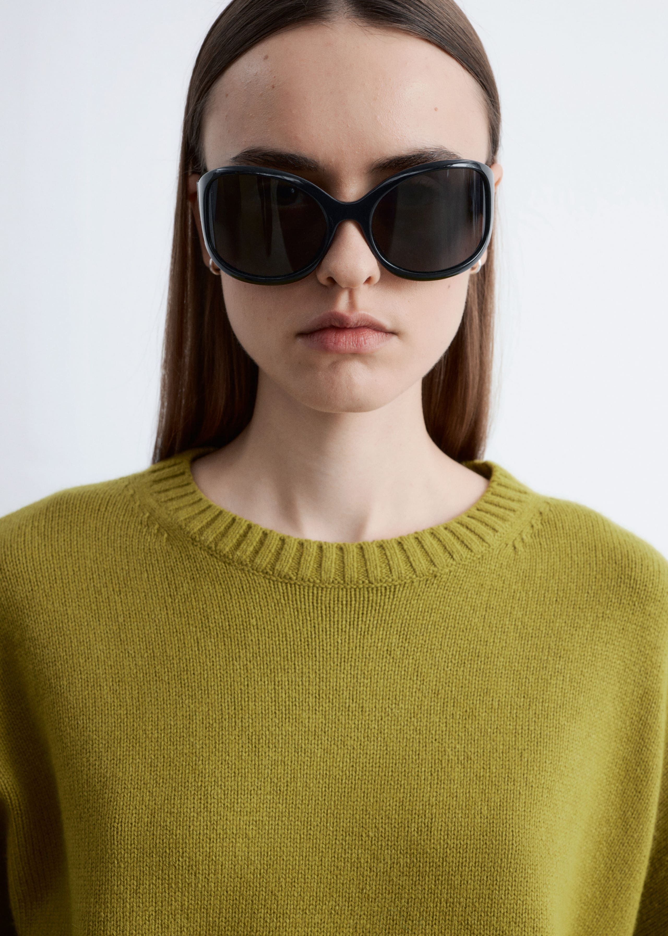 Cropped Cashmere-Blend Jumper - Beige - Lookbook