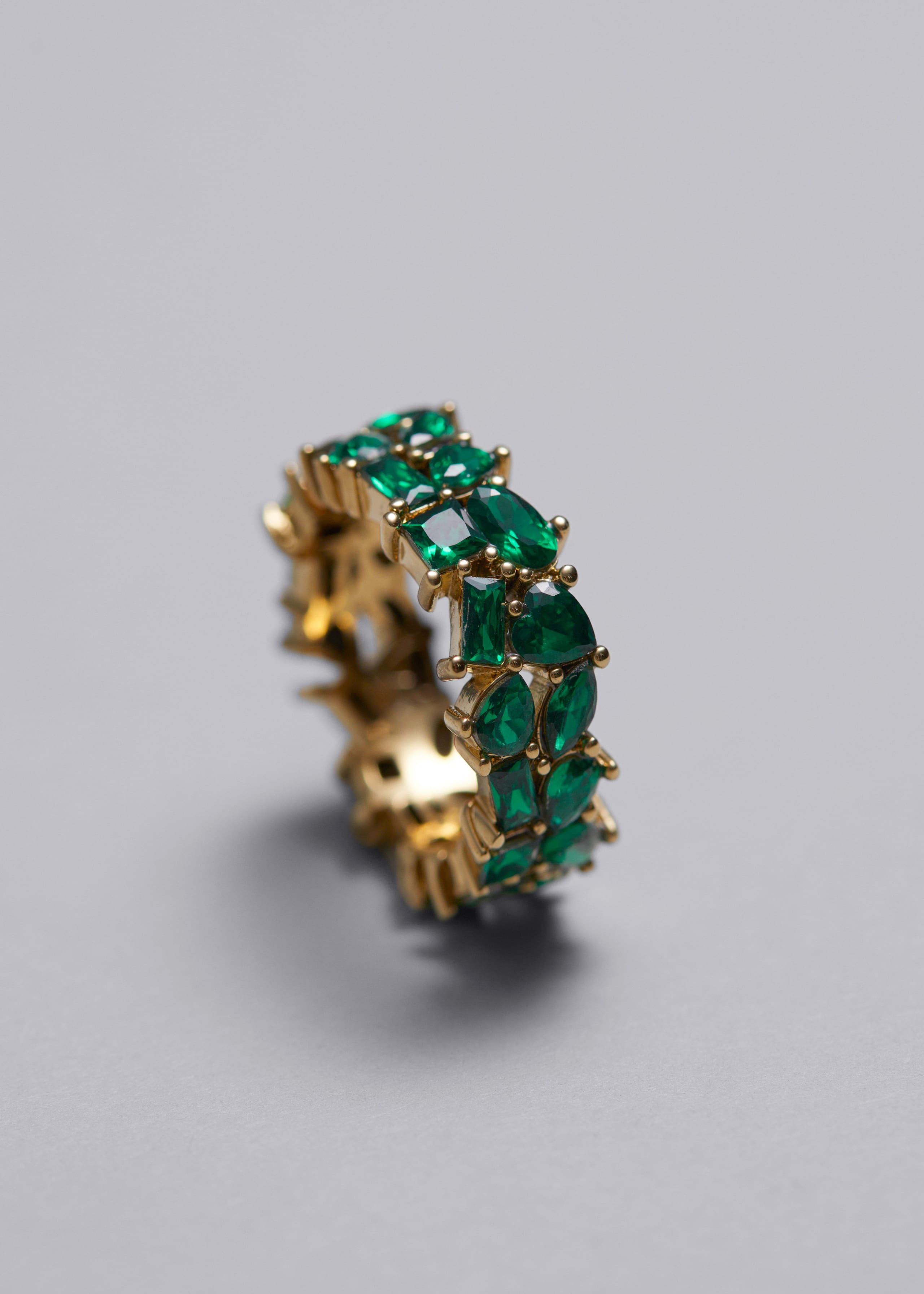 Crystal Mishmash Ring