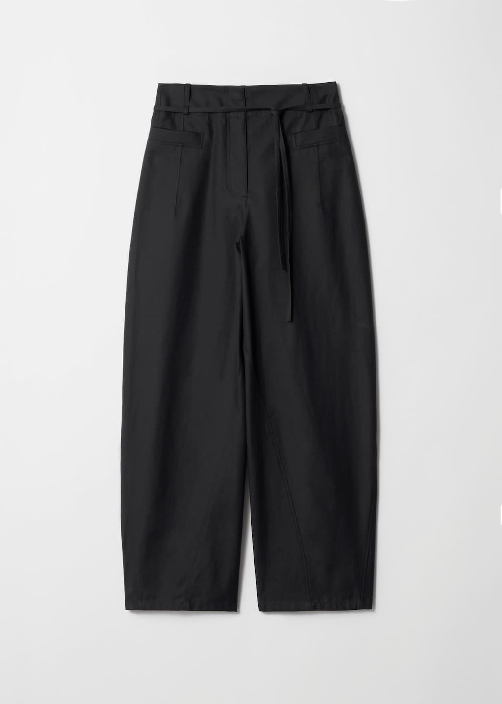 Image of Barrel-Leg Trousers