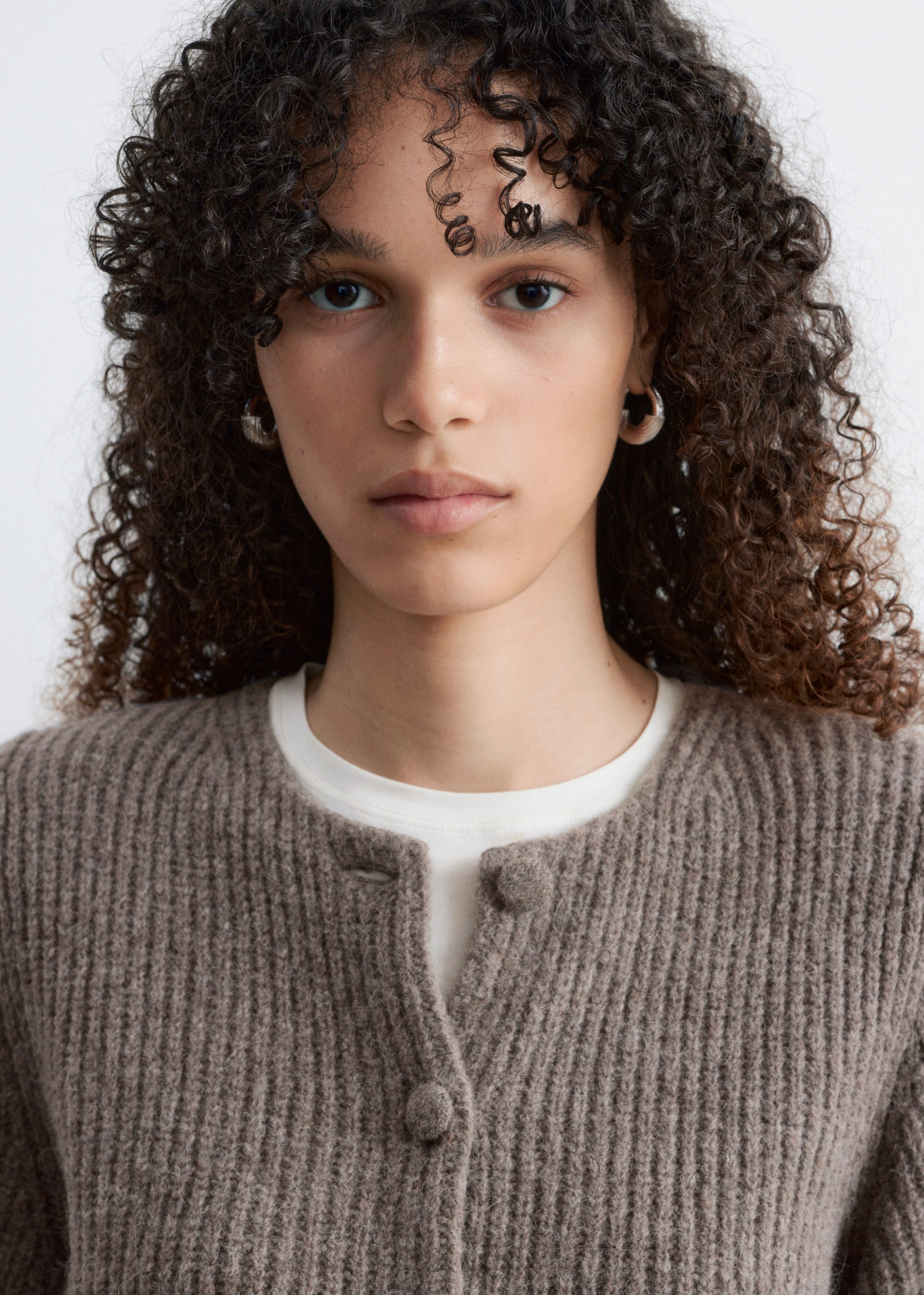 Image of Rippstrickjacke