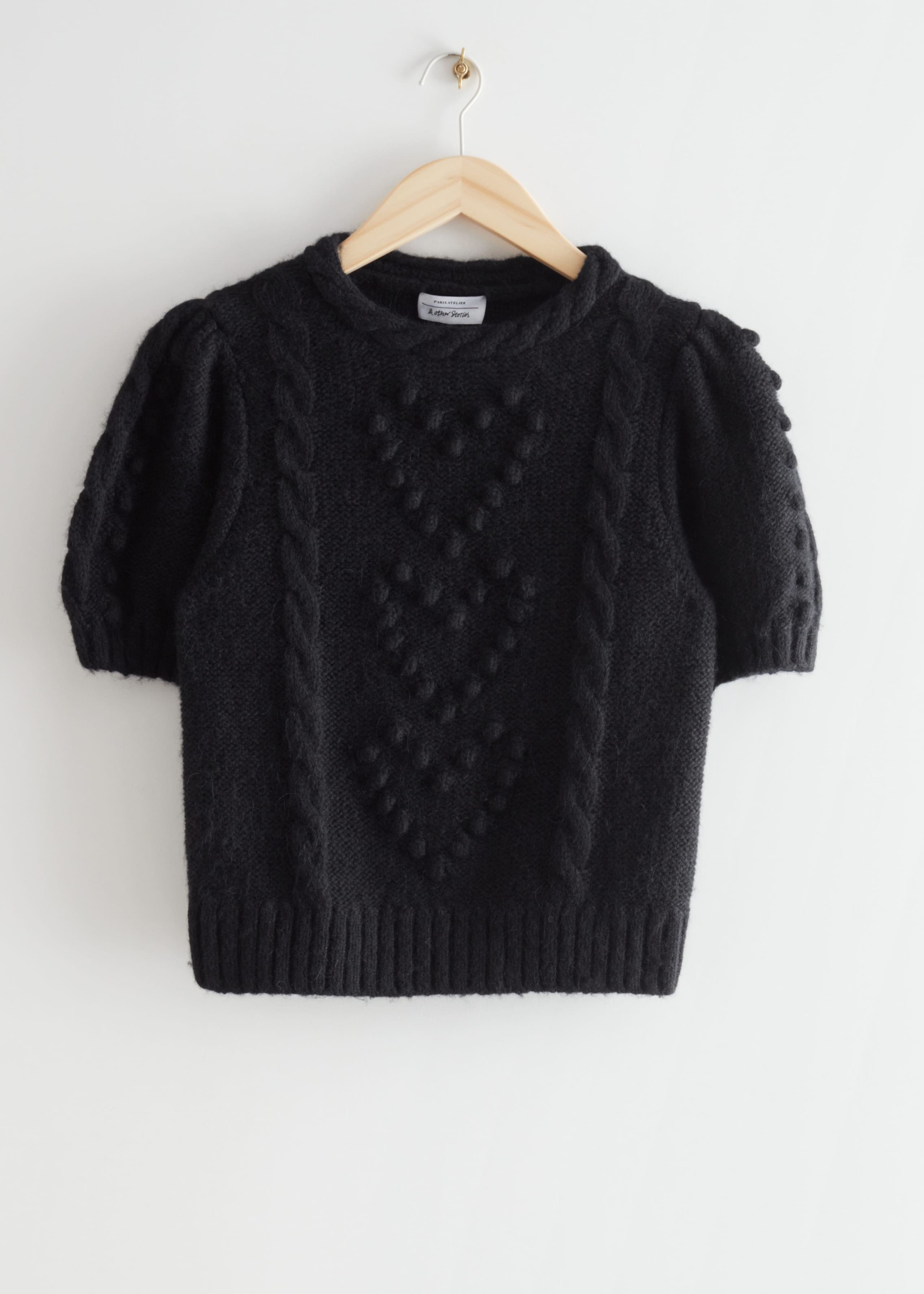 Merino Cable Knit Sweater - Cream - Bodegón