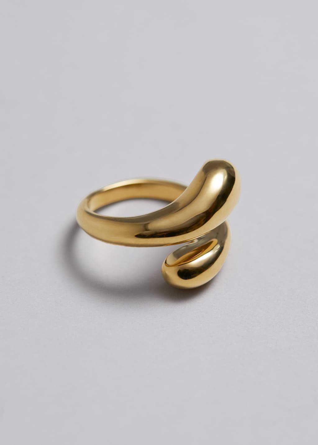 Bague épaisse ouverte