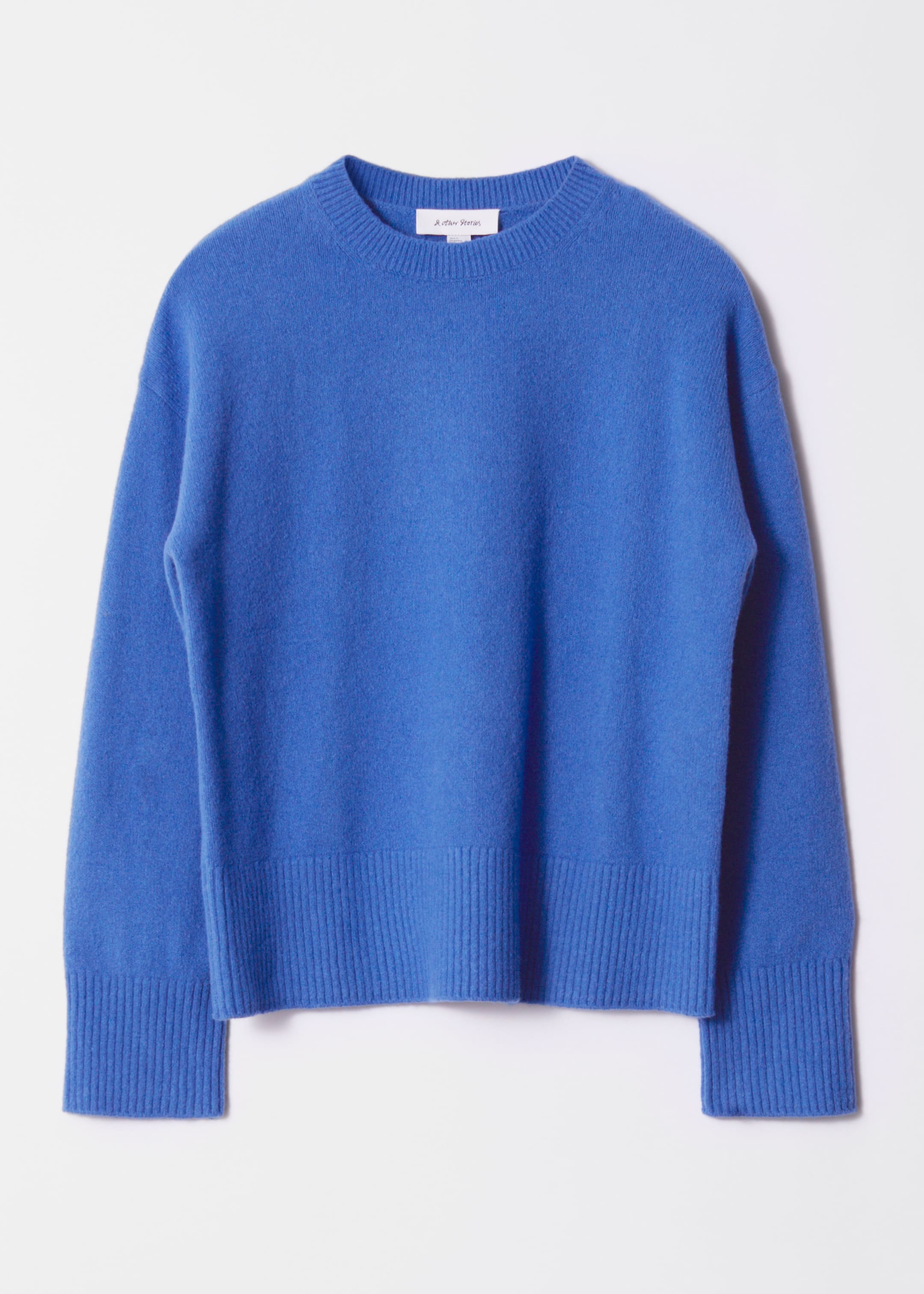 Zobrazit větší obrázek: Volný pletený svetr - Bright Blue - ŽENY | H&M CZ 1