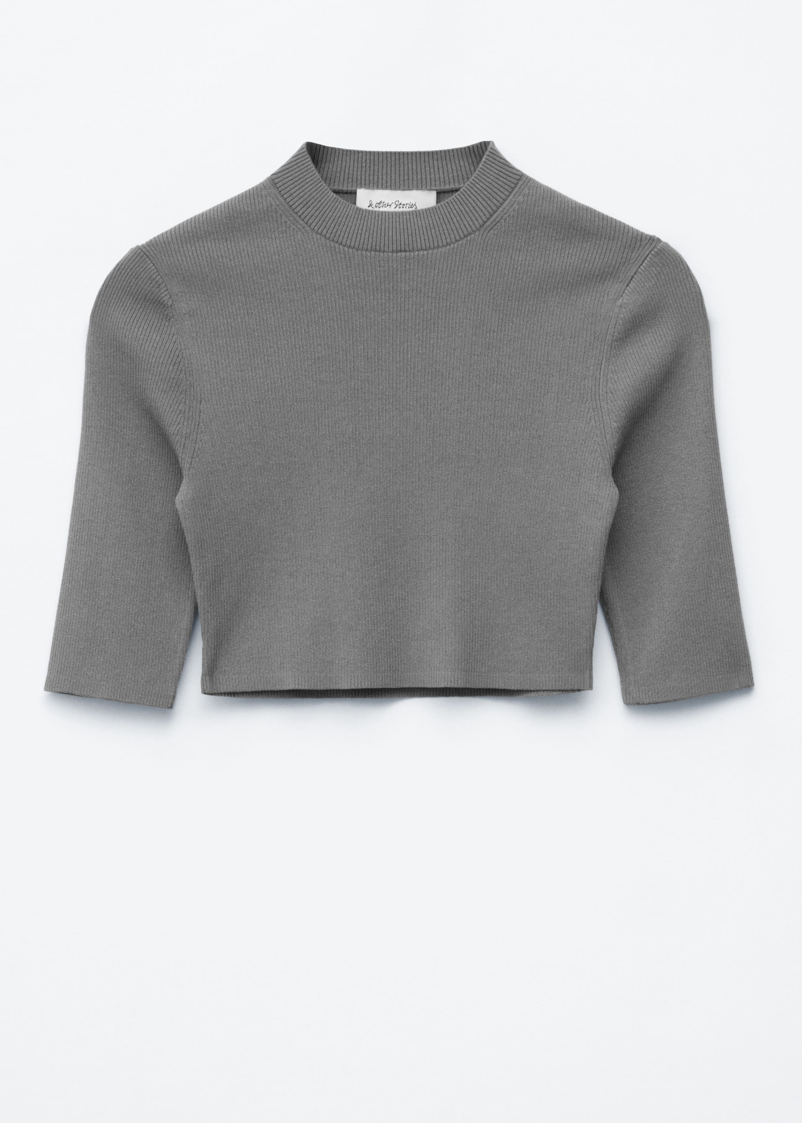 Image of T-shirt court et ajusté