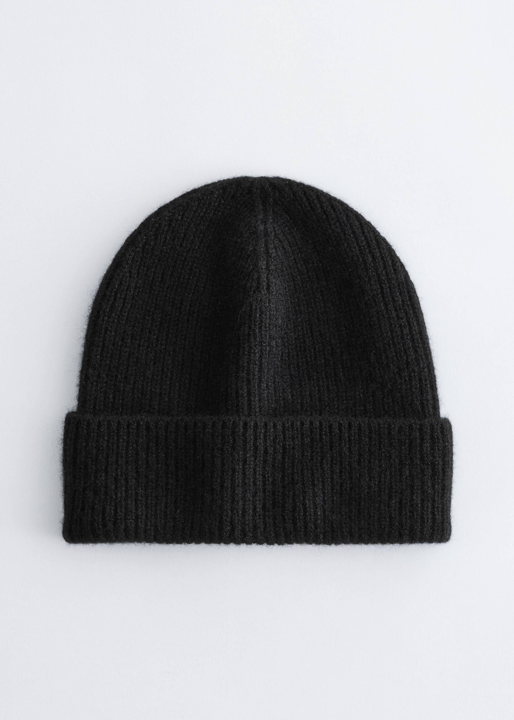 Größeres Bild ansehen: Mütze aus Kaschmir - Schwarz - Ladies | H&M DE 2
