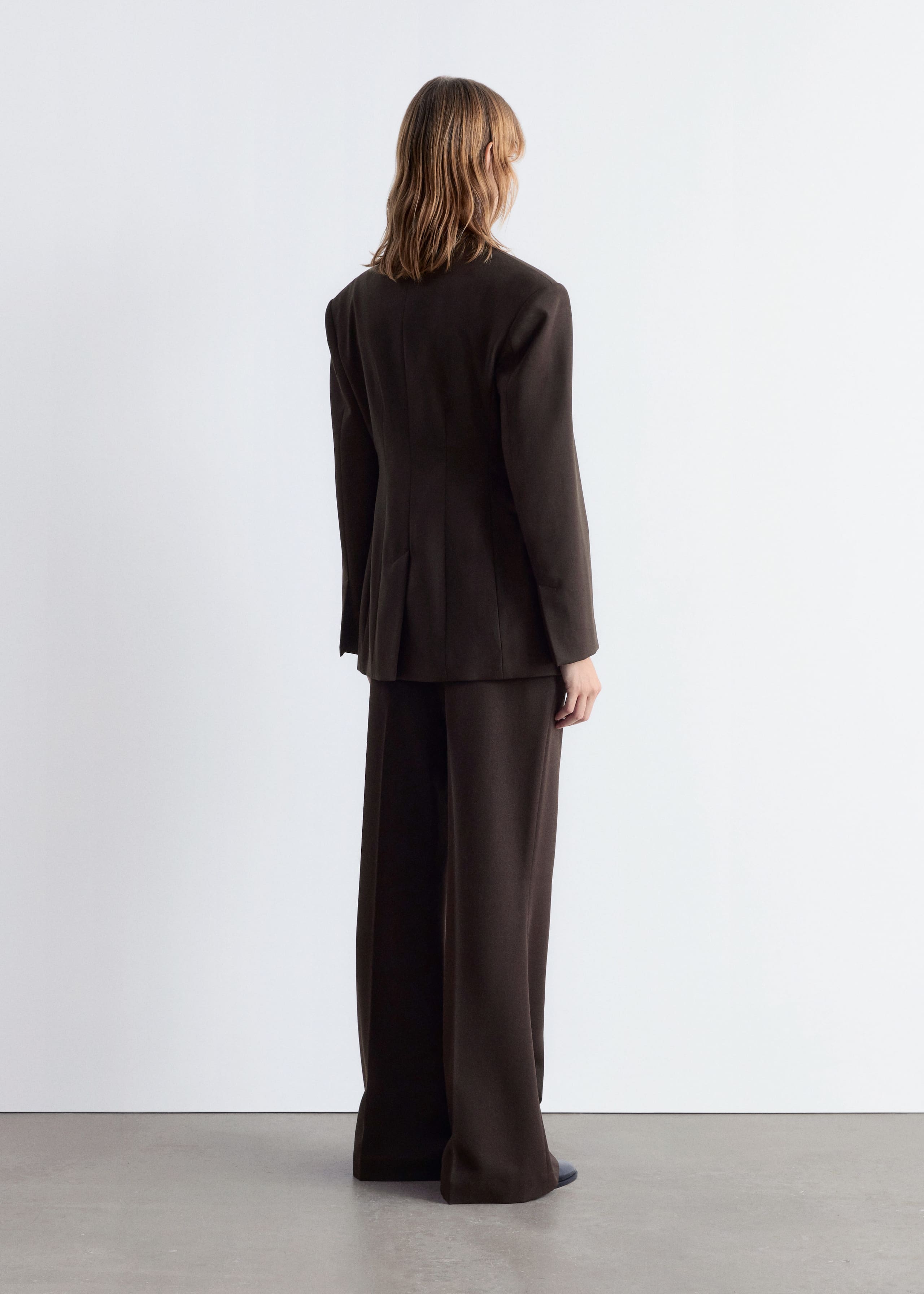 Image of Double-Breasted Wool Blazer