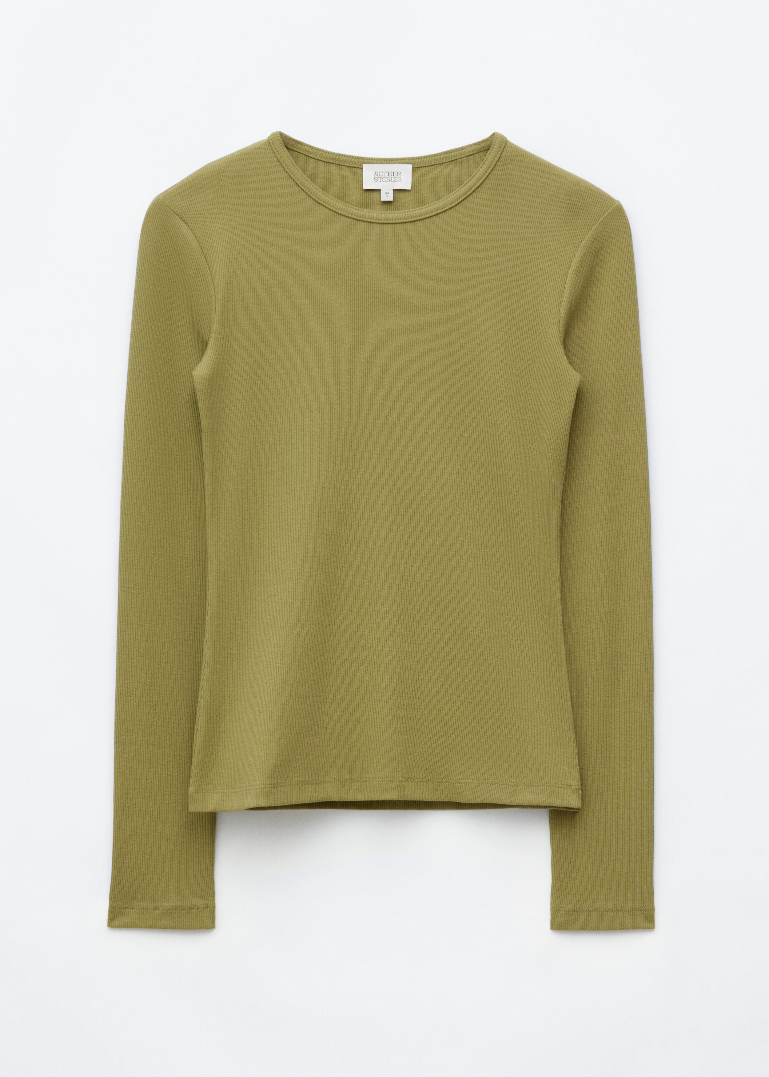 Ribbed Long-Sleeve Top by & Other Stories