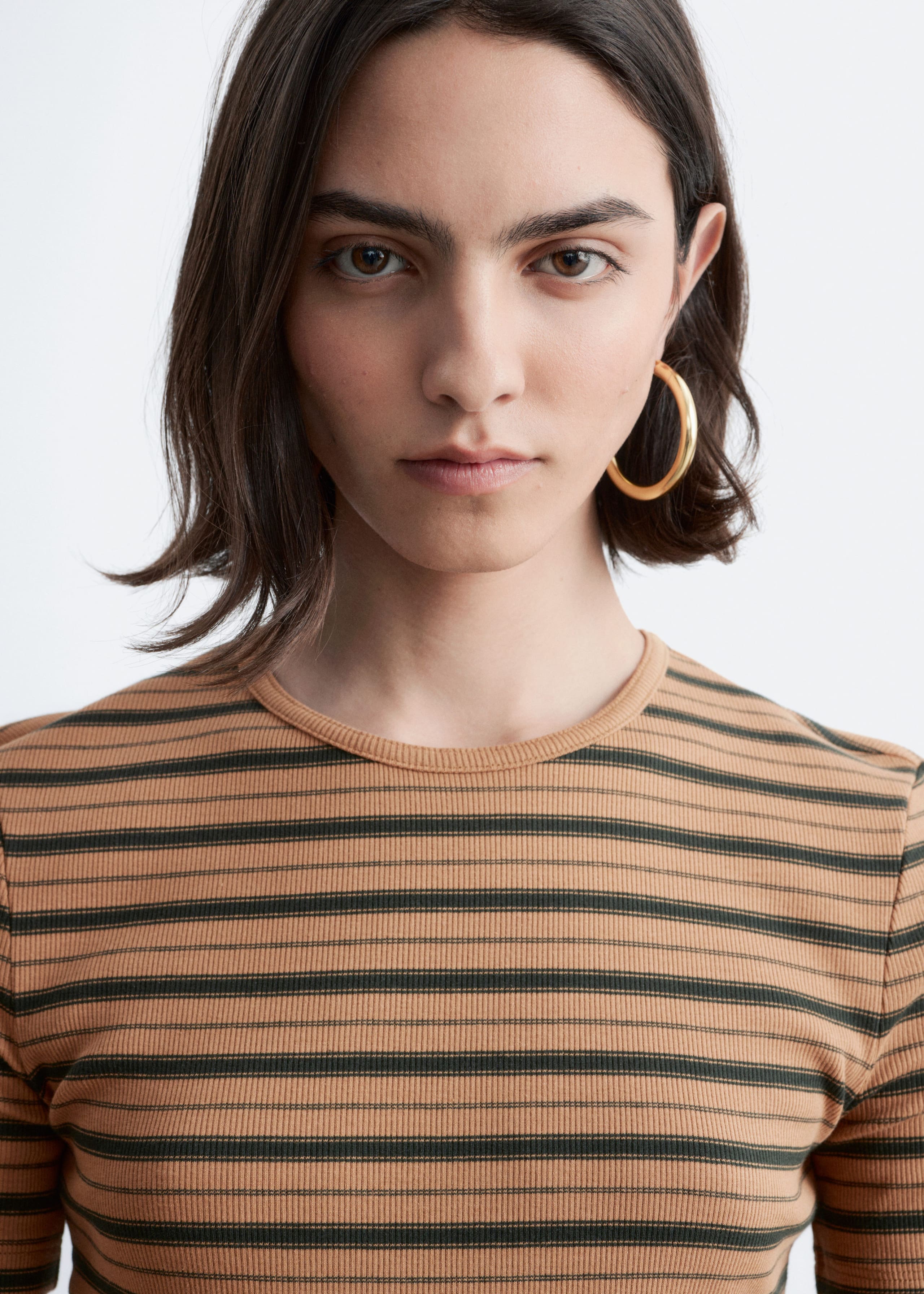 Image of Ribbed T-shirt