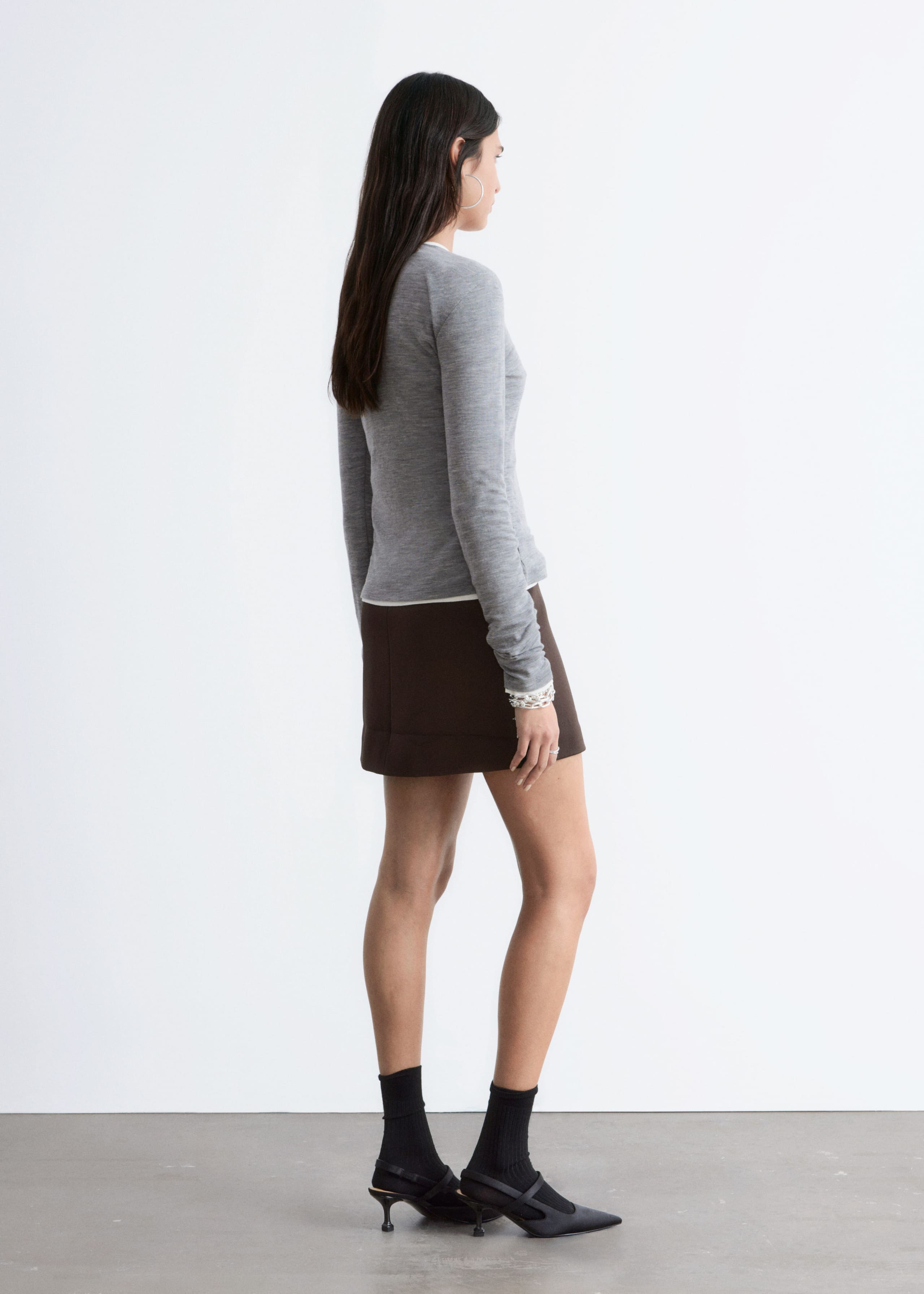 Image of A-linjeskuren kjol