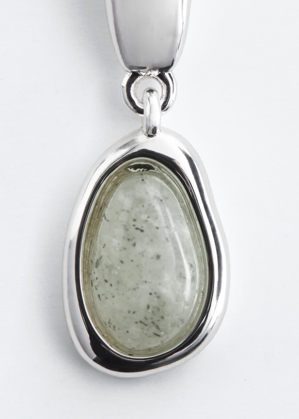 Image of Stone Pendant Earrings